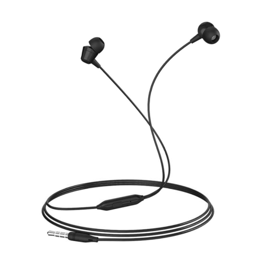 Casti in-ear cu microfon, Borofone Melody BM20-B, control pe fir, conector tip Jack 3.5 mm, lungime cablu 120 cm, negre [10]