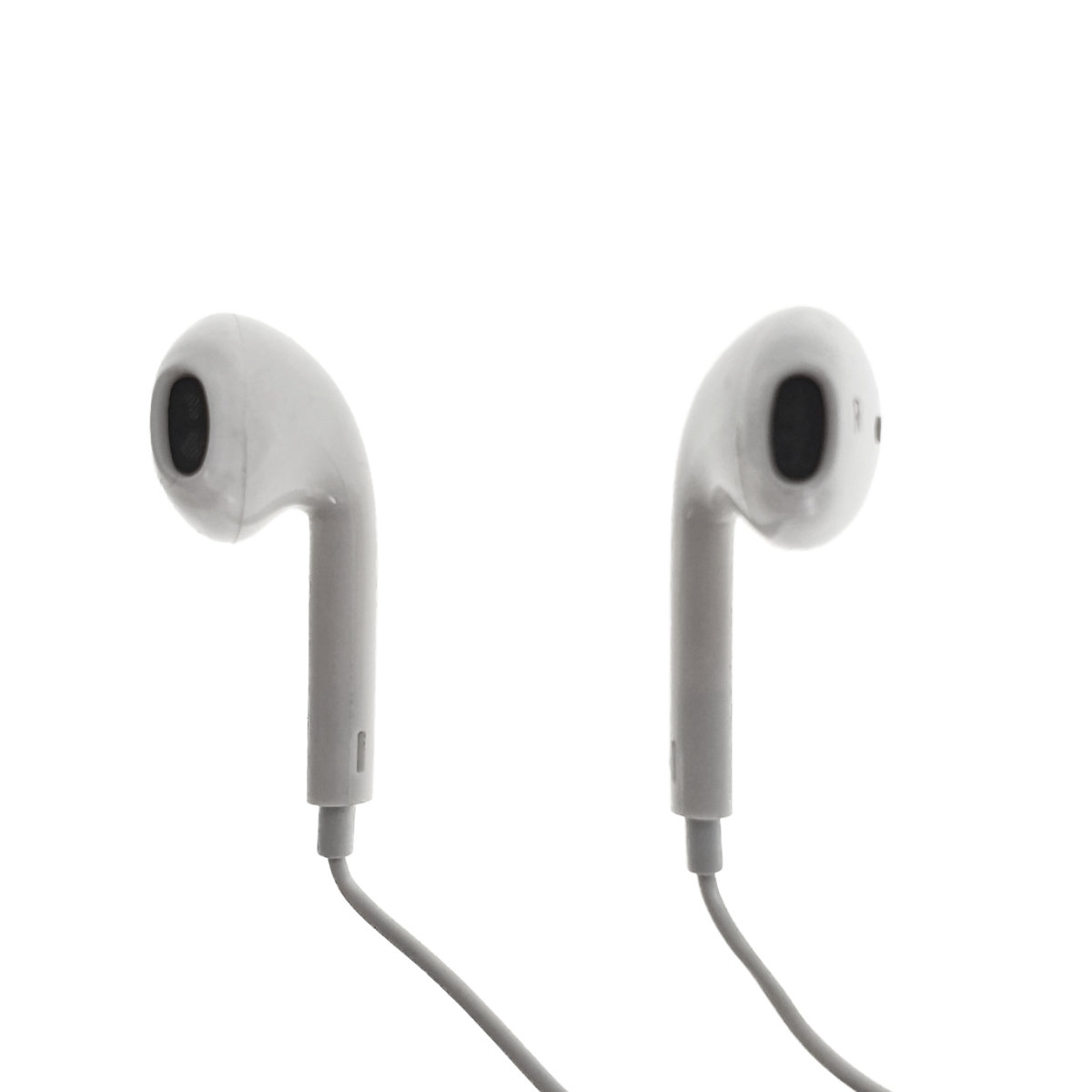 Casti in-ear , cu microfon, pentru telefon, hands-free, control volum pe fir, conector stereo jack 3.5mm, cablu 95cm, albe [13]