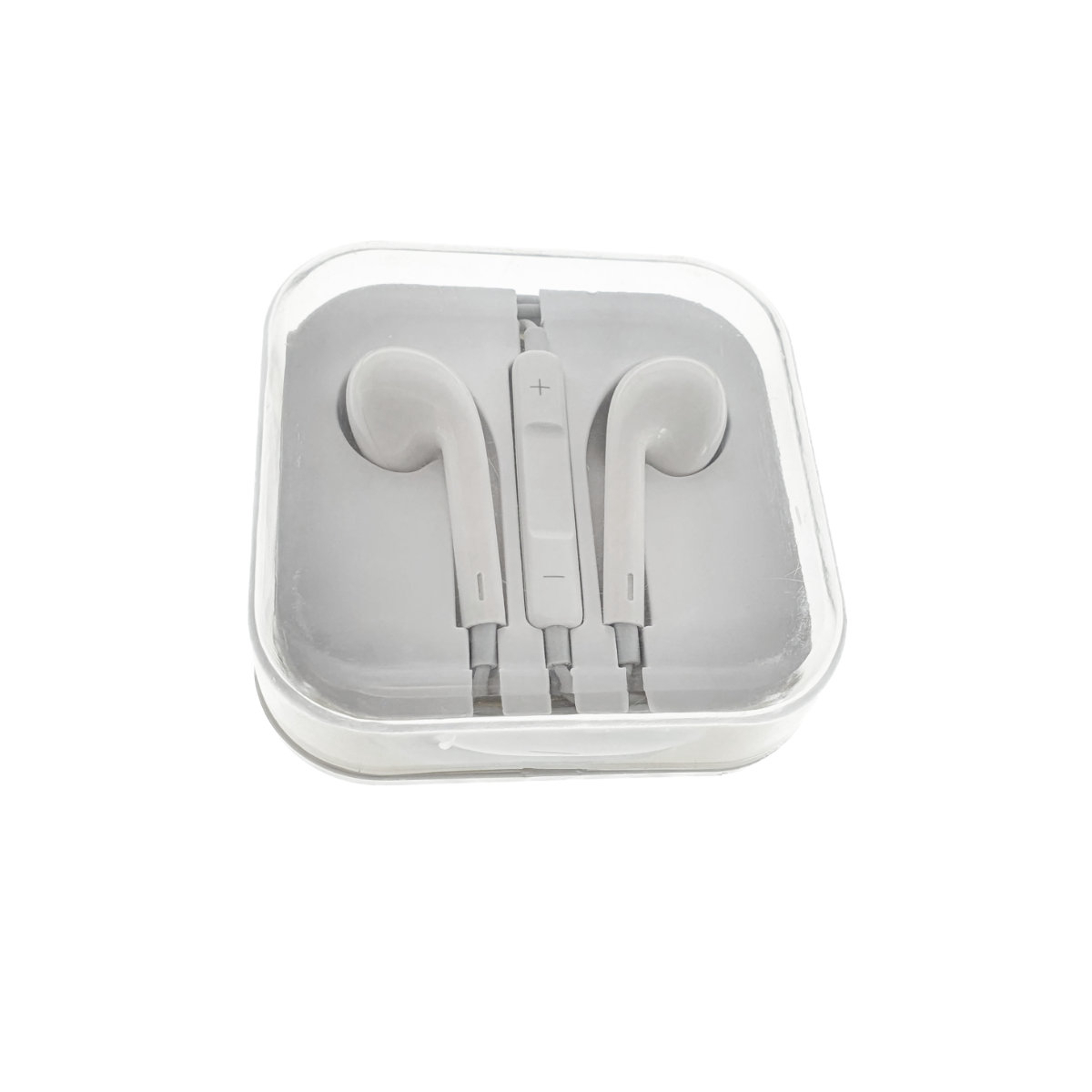 Casti in-ear , cu microfon, pentru telefon, hands-free, control volum pe fir, conector stereo jack 3.5mm, cablu 95cm, albe [5]