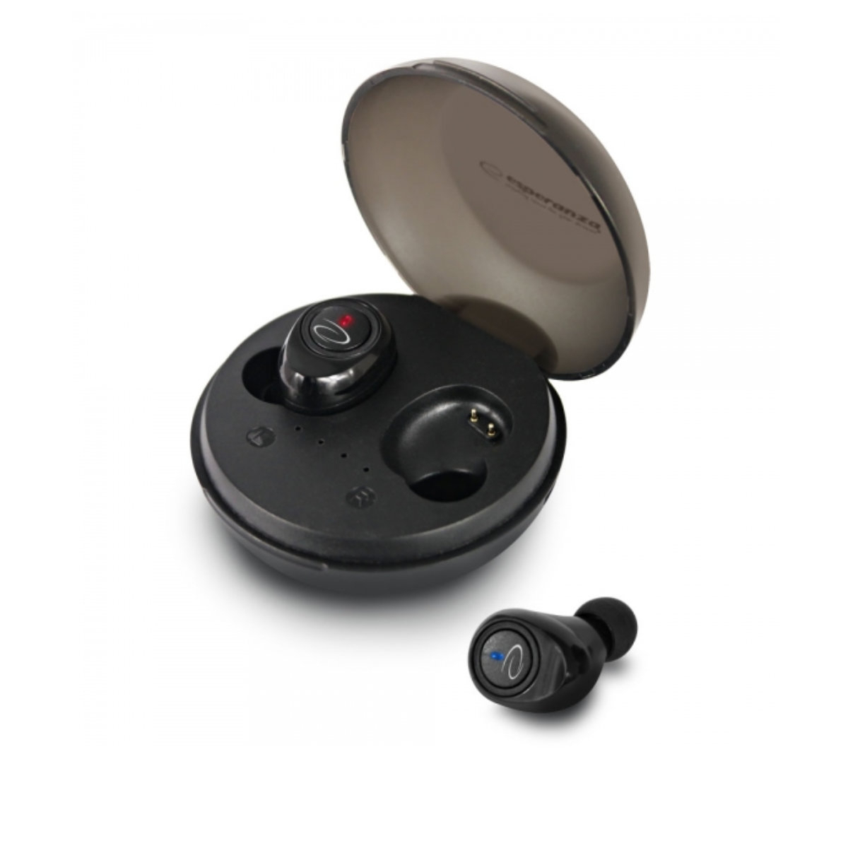 Casti In-Ear wireless TWS, Esperanza Cetus 95834, Bluetooth v.5.0, cu statie de incarcare, negre [2]