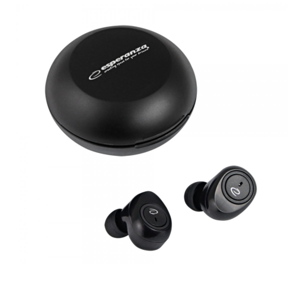 Casti In-Ear wireless TWS, Esperanza Cetus 95834, Bluetooth v.5.0, cu statie de incarcare, negre [4]