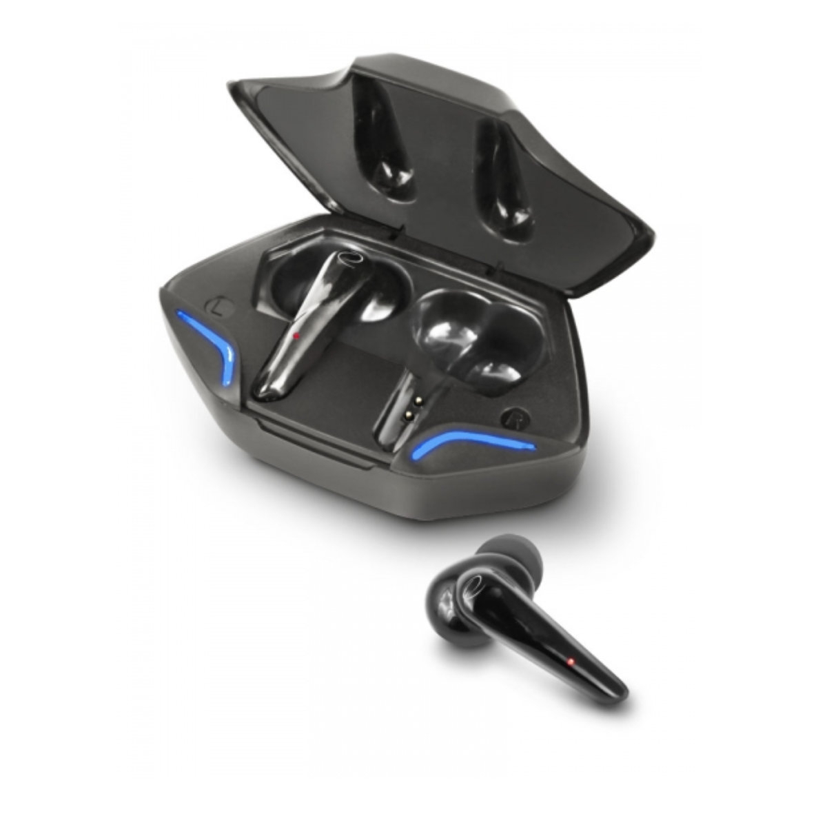 Casti In-Ear wireless TWS, Esperanza Sagitta 95838, Bluetooth v.5.0, cu statie de incarcare, negre [2]