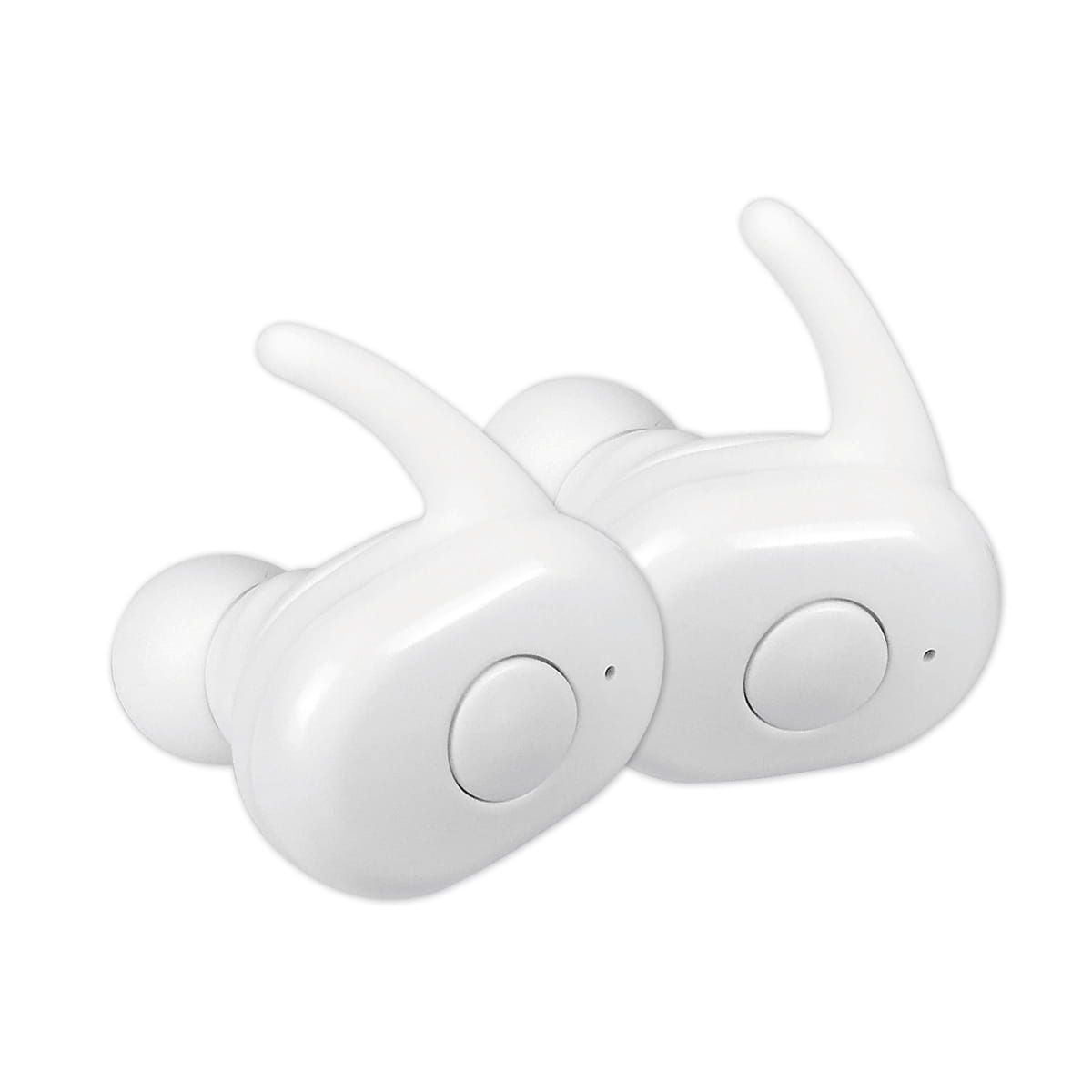 Casti In-Ear wireless TWS, Freestyle 45144, Bluetooth v.5.0, cu statie de incarcare, albe [2]