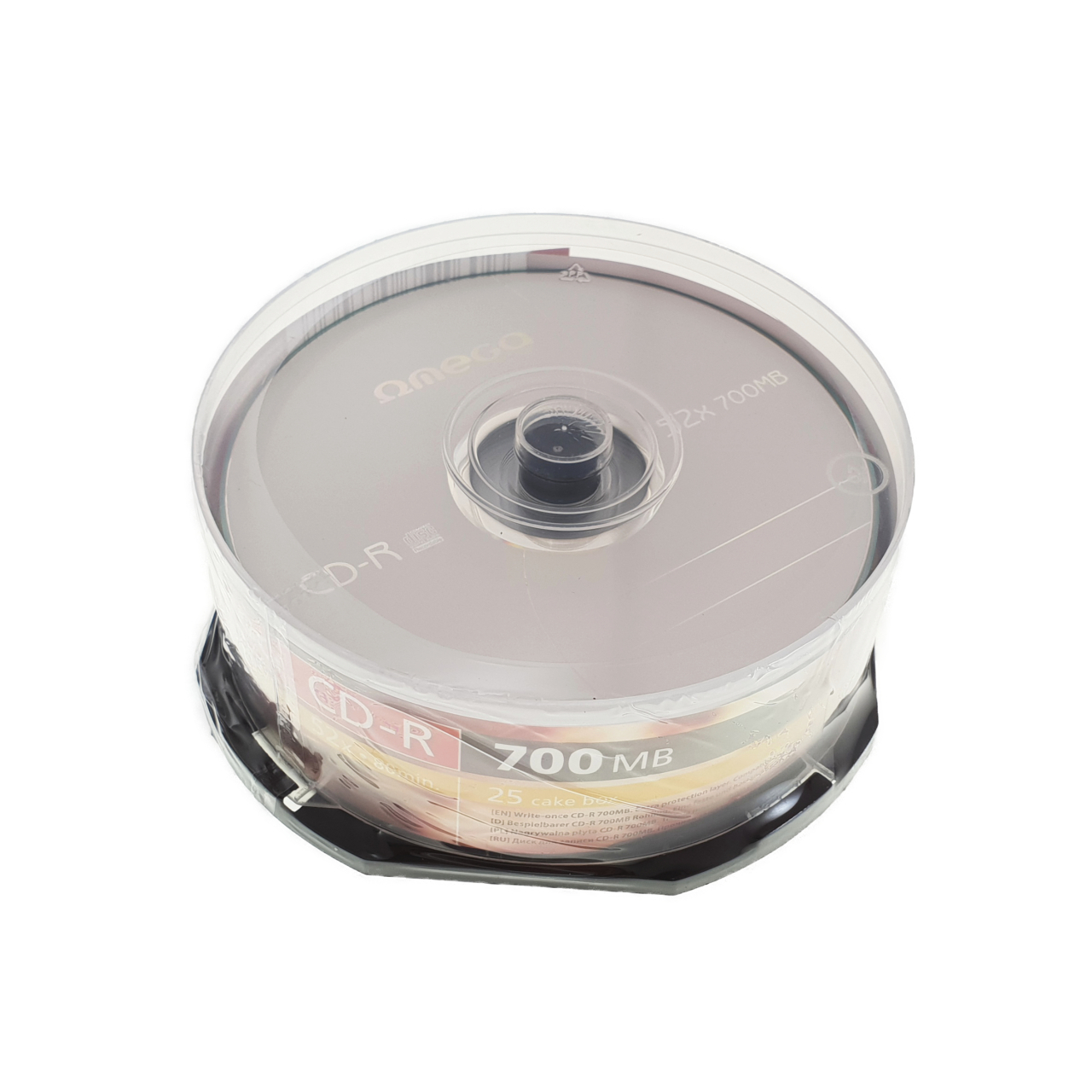 CD-R Omega 56303 700Mb,80min,52X,cake box 25buc [3]