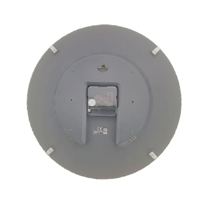 Ceas de perete Esperanza EHC018 ROMA, afisare cu cifre romane negre, fond alb, 300x34mm [4]