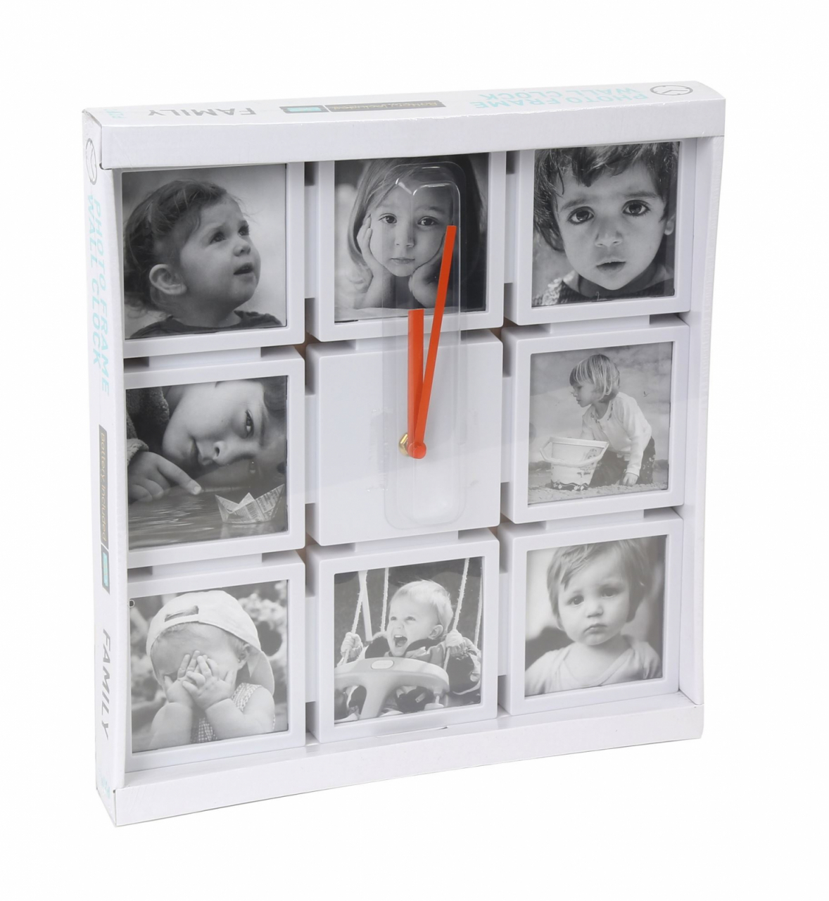 Ceas decorativ de perete PLATINET - Family (33x33x3.5 cm) [7]