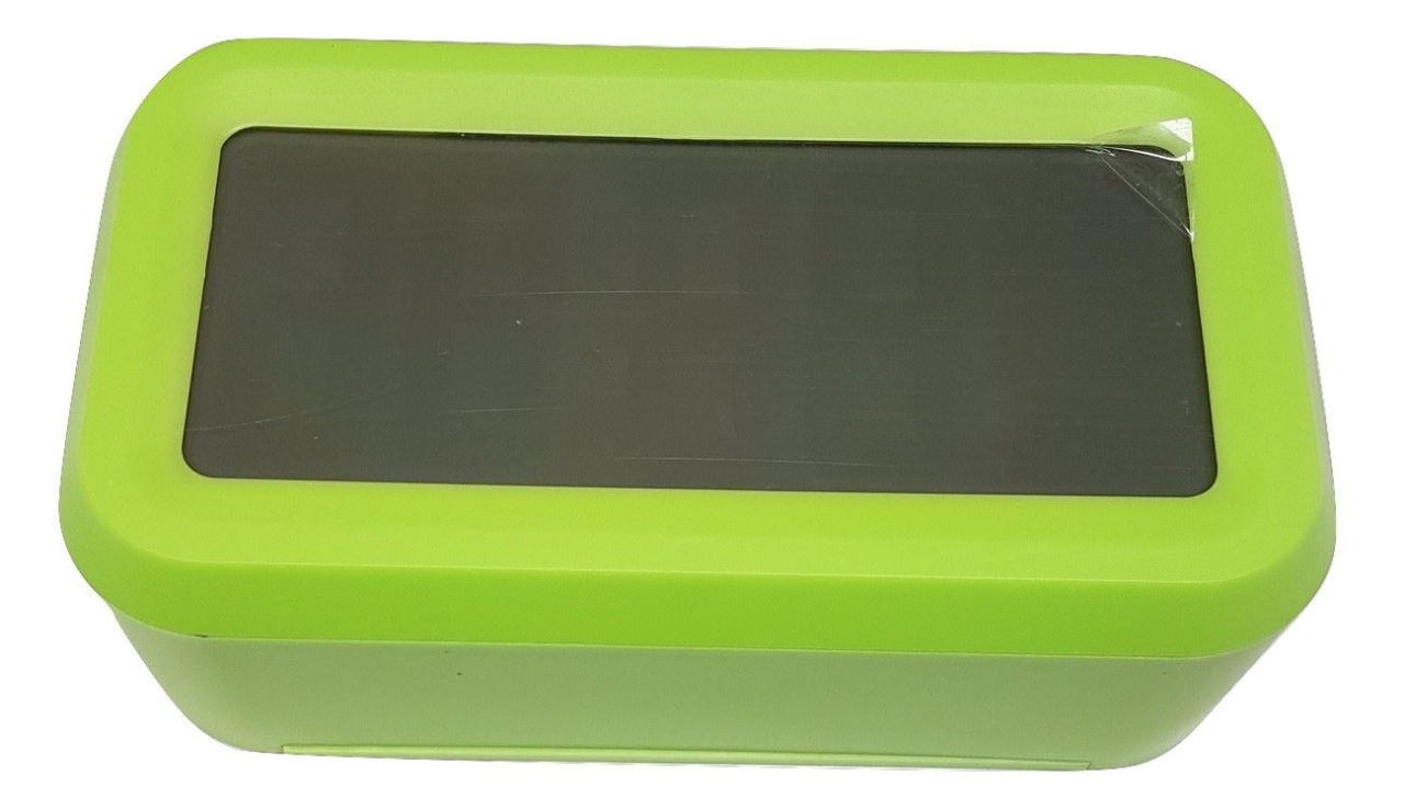 Ceas digital cu alarma-Verde 14x8x5 cm [2]