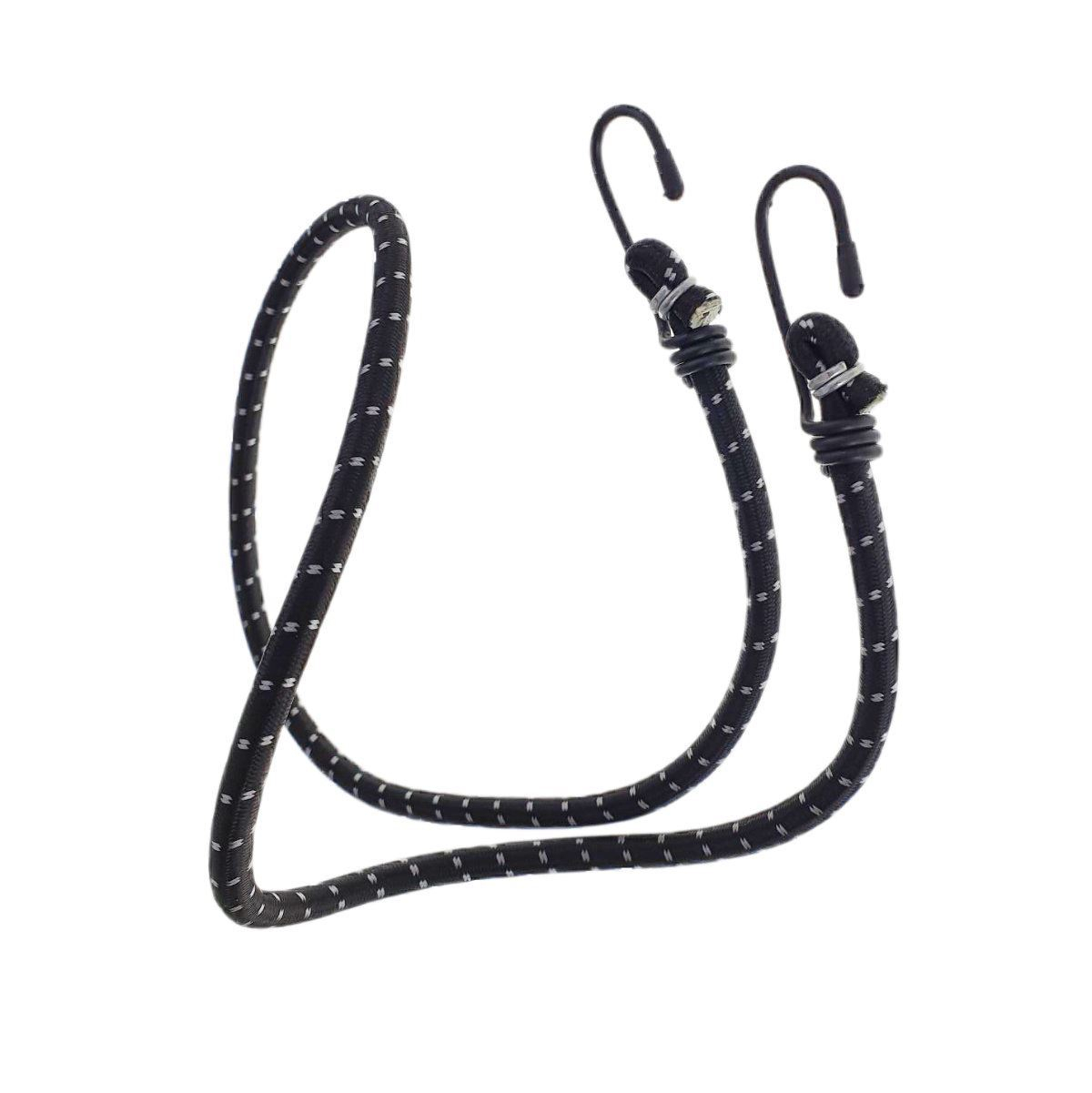 Chinga elastica FS-11635, 7mm X 100cm,coarda flexibila pentru ancorare si fixare, uz general, neagra [5]