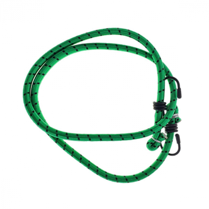 Chinga elastica FS-11635, 7mm X 100cm,coarda flexibila pentru ancorare si fixare, uz general, verde [2]