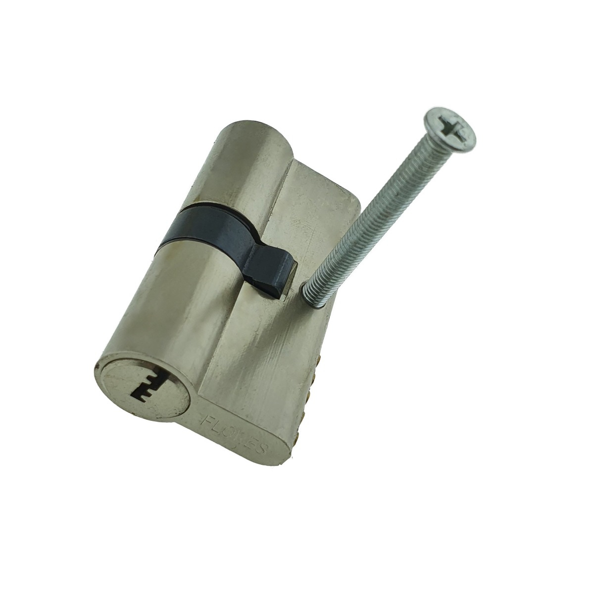 Cilindru siguranta, butuc pentru usa, Flores 65396, cu 5 chei, 60mm, alama [3]