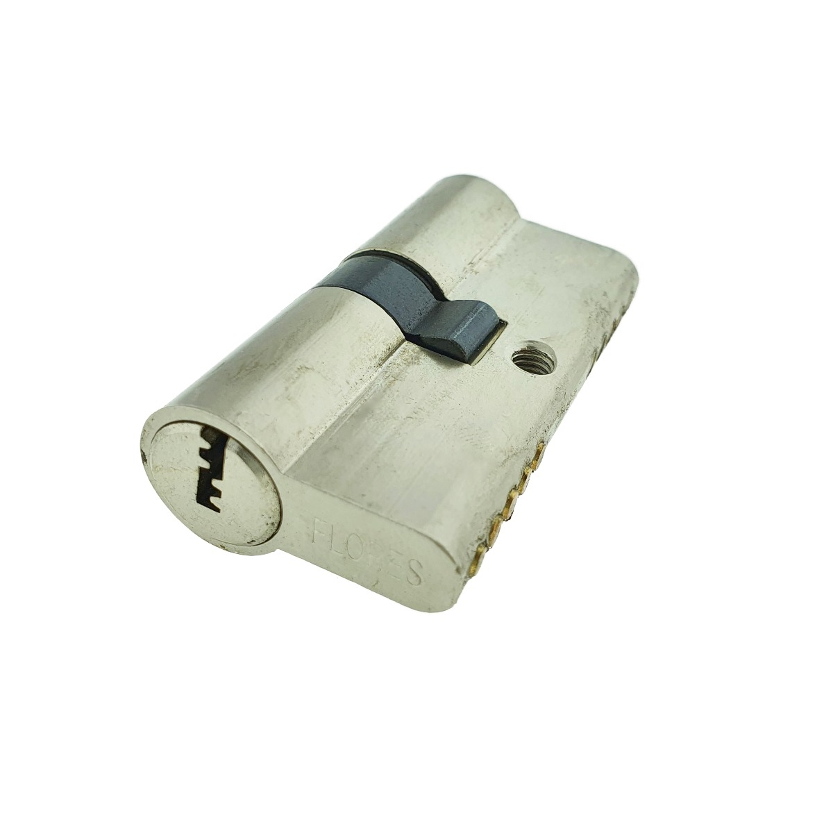 Cilindru siguranta, butuc pentru usa, Flores 65396, cu 5 chei, 60mm, alama [4]