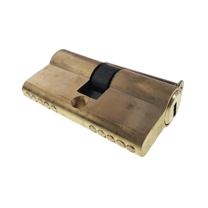 Cilindru siguranta FAM-65400, butuc pentru usa, 5 chei, 60mm, alama natur [2]