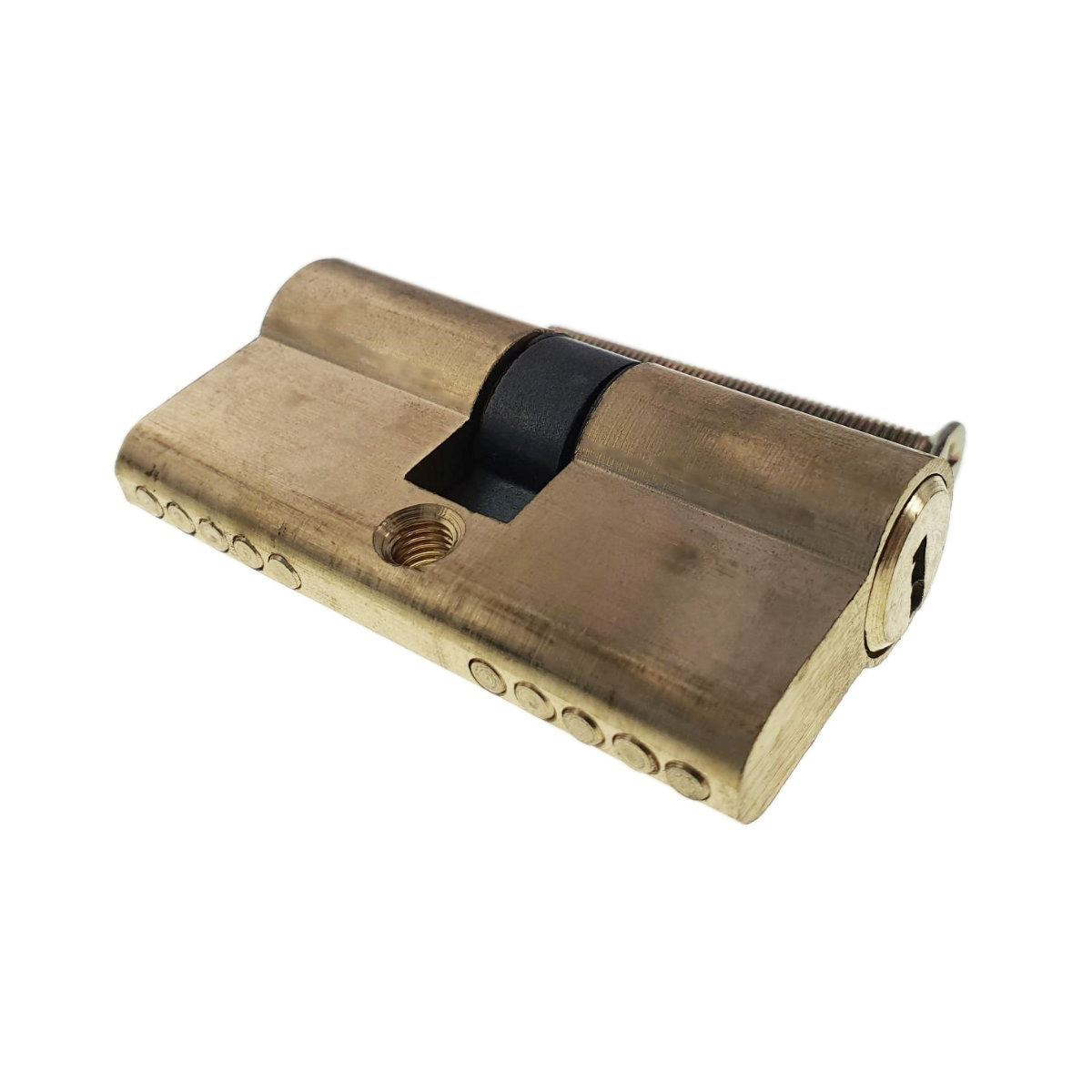 Cilindru siguranta FAM-65400, butuc pentru usa, 5 chei, 60mm, alama natur [5]