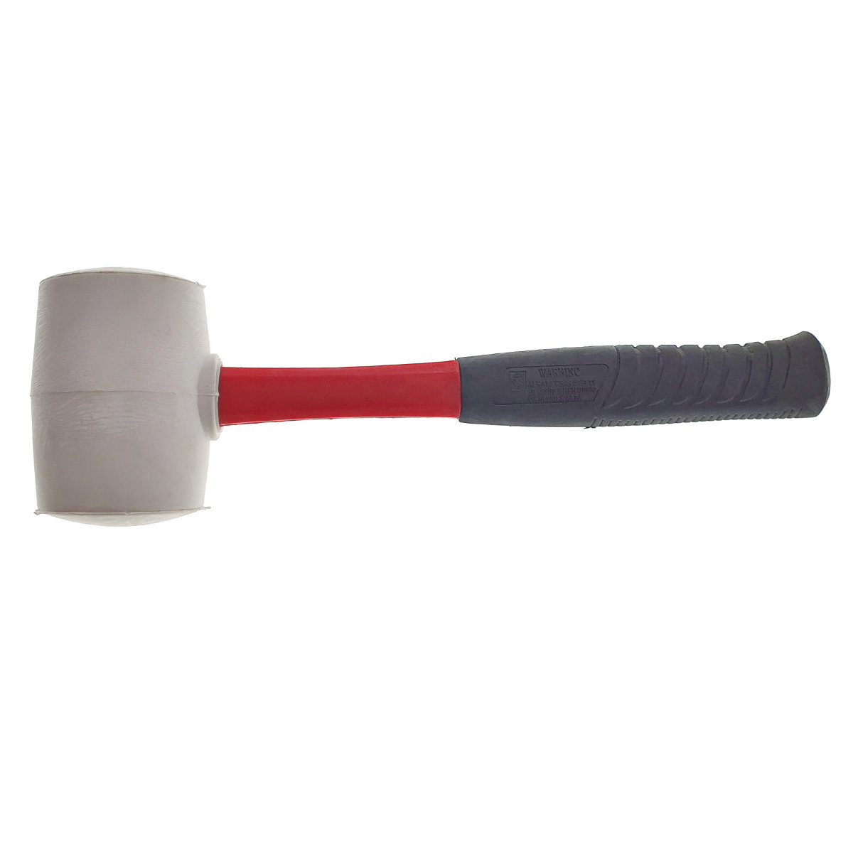 Ciocan de cauciuc alb, 500 g, lungime 290 mm, cu maner izolat [5]