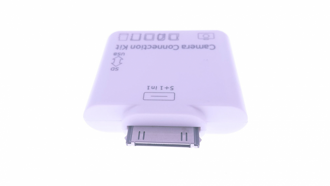 Cititor Carduri 3 in 1 pt.ipad 2 /3 special pentru transfer de poze , portul USB suporta tastatura externa [5]