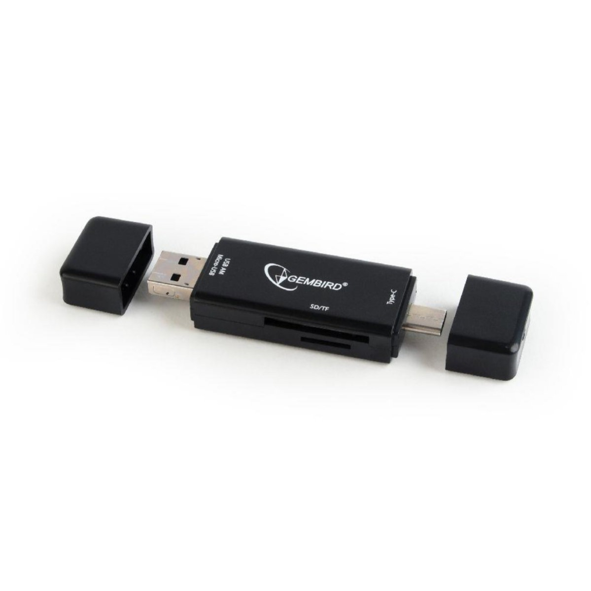 Cititor carduri CR3in1, OTG, cu USB 3.1 tip C si USB 2.0 cu microUSB - Gembird [4]