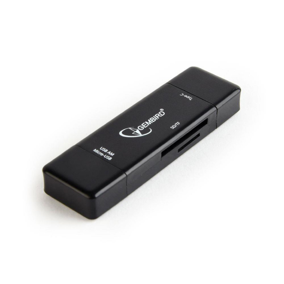 Cititor carduri CR3in1, OTG, cu USB 3.1 tip C si USB 2.0 cu microUSB - Gembird [5]