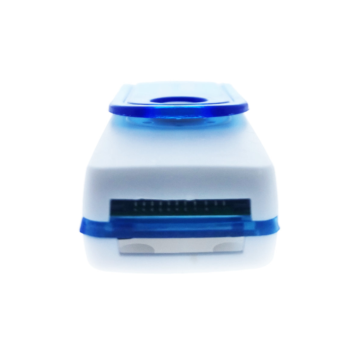 Cititor USB 2.0 pentru carduri de memorie MicroSD, SDHC, M2, MMC, cu capac rotativ, albastru [5]