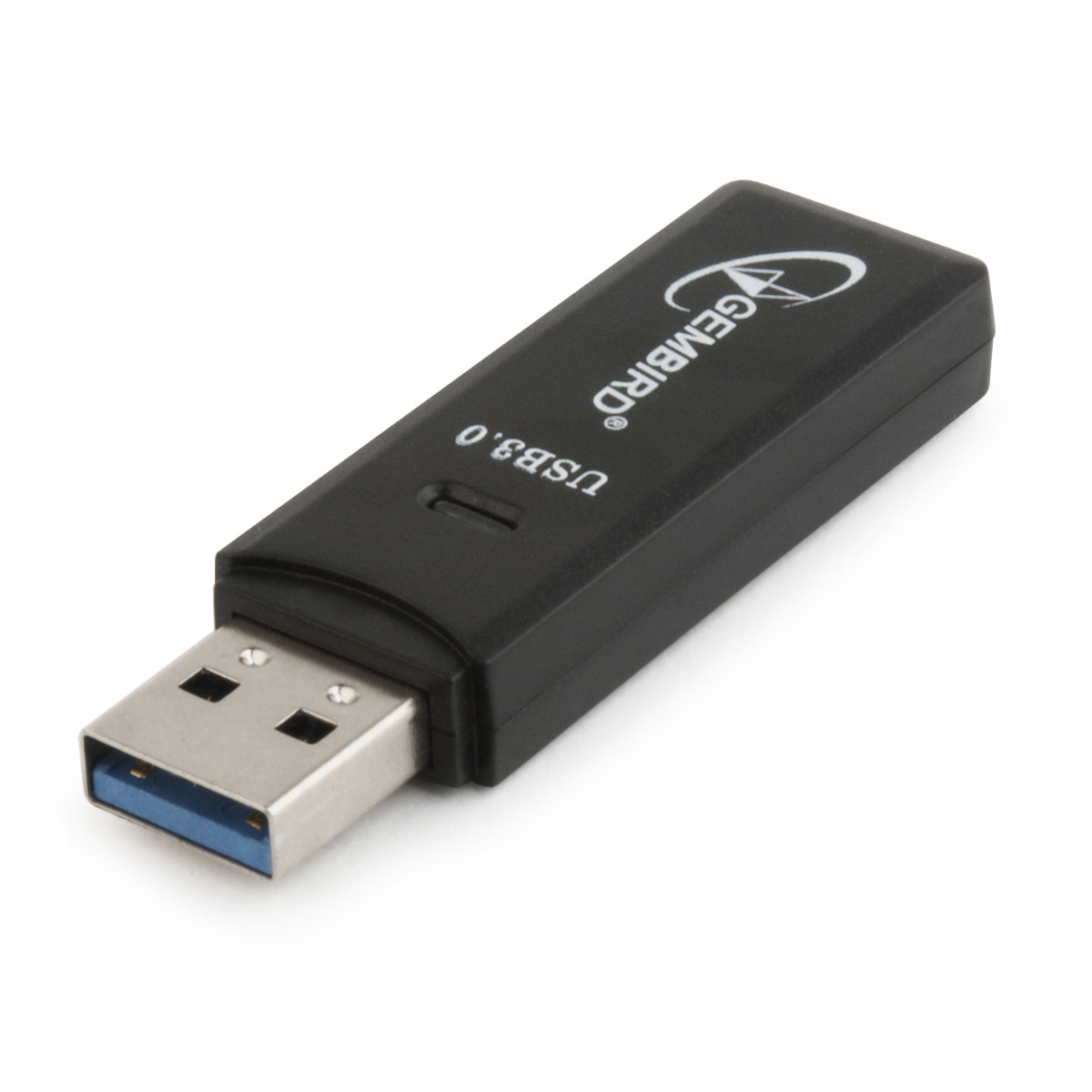 Cititor USB 3.0 pentru carduri SDXC si microSDXC , Gembird 08770, scriere, stocare si transfer date, indicator LED, cu capac, negru [3]