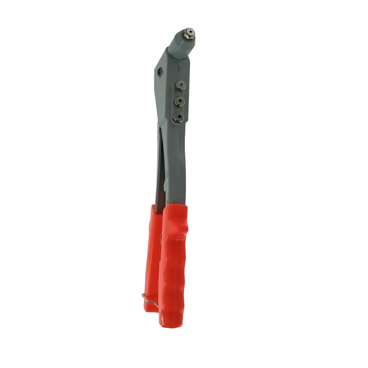 Cleste capsator pop nituri profesional, 10139, 4 capete interschimbabile, manere izolate, negru cu rosu [5]
