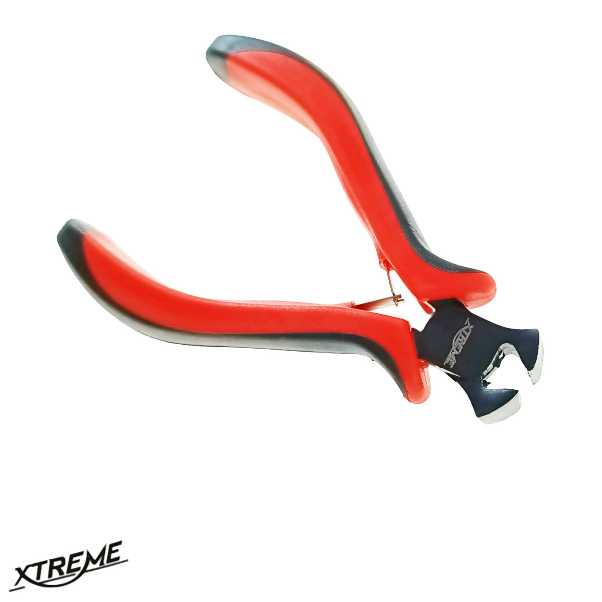 Cleste de taiere frontala, de precizie, cu arc, universal Xtreme HY-21T 00568, 110mm, rosu cu negru [2]