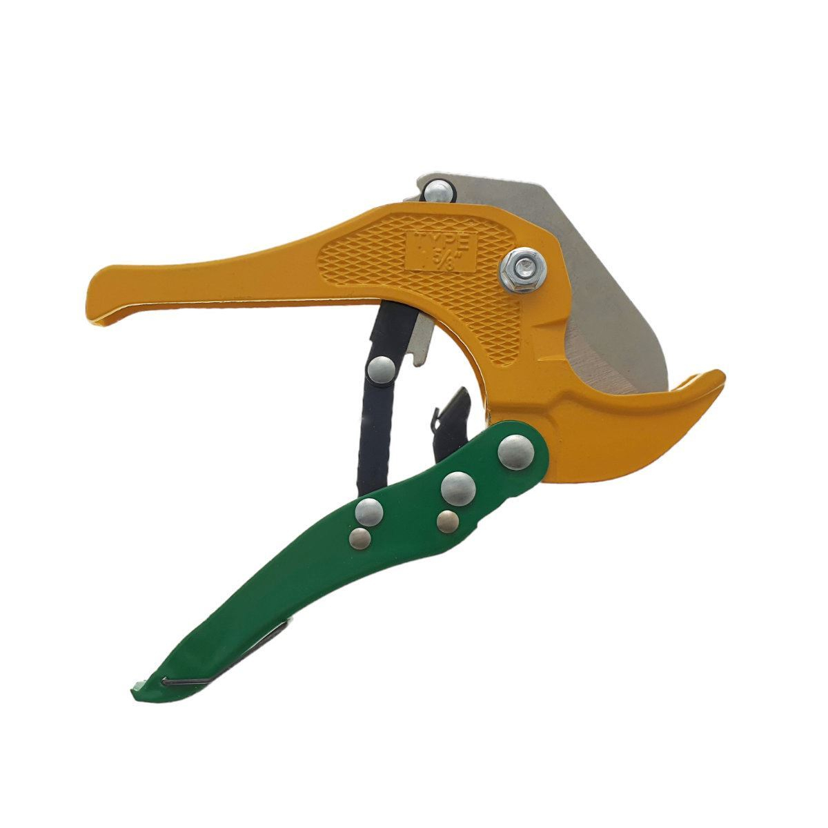 Cleste foarfeca pentru taiat tevi 3-42mm,Bossini,galben cu verde [4]