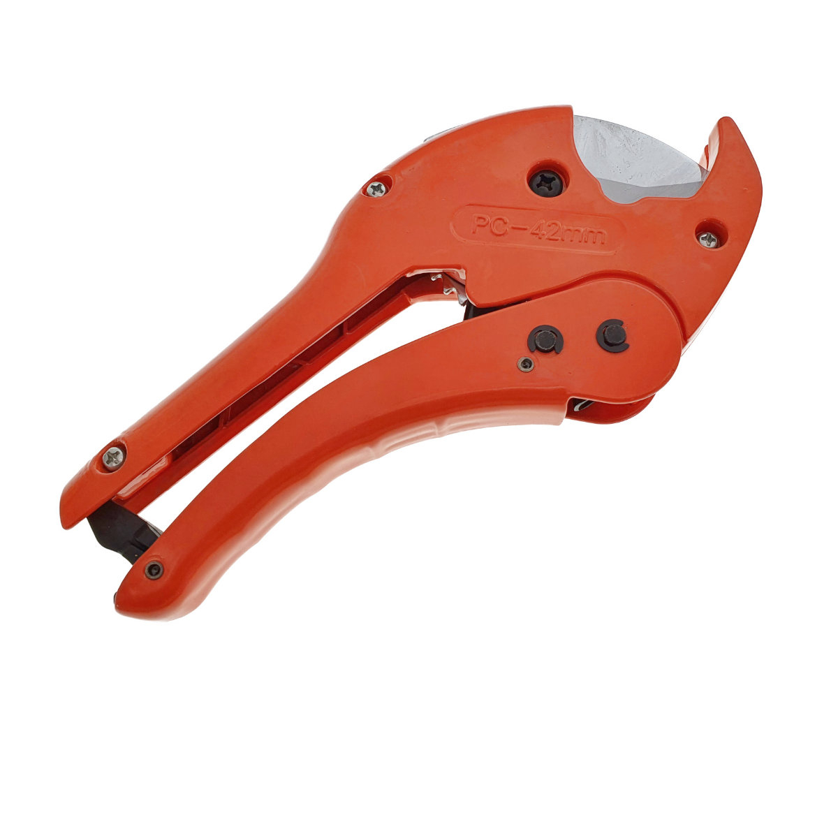 Cleste foarfeca pentru taiat tevi 3-42mm, metalic, lungime 225mm, portocaliu [2]