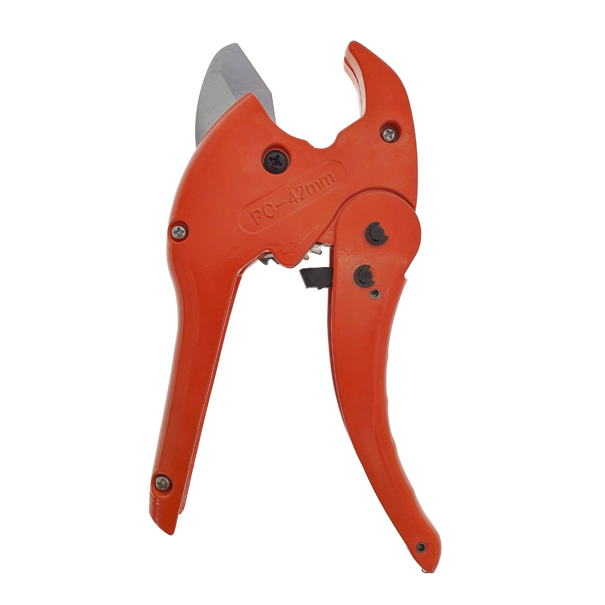 Cleste foarfeca pentru taiat tevi 3-42mm, metalic, lungime 225mm, portocaliu [4]