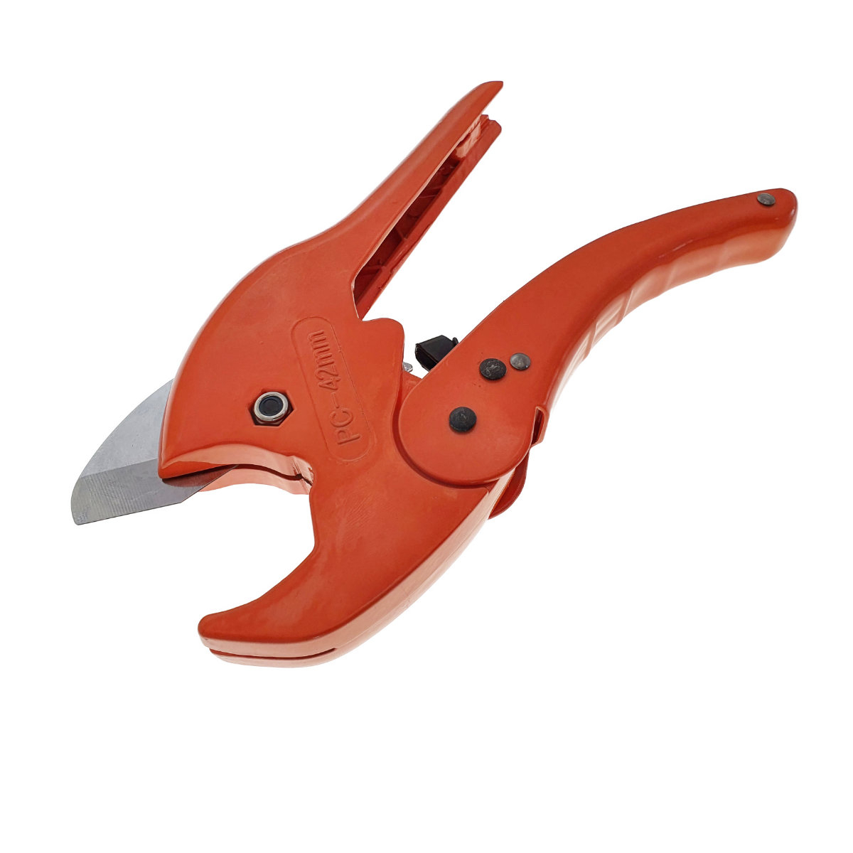 Cleste foarfeca pentru taiat tevi 3-42mm, metalic, lungime 225mm, portocaliu [1]