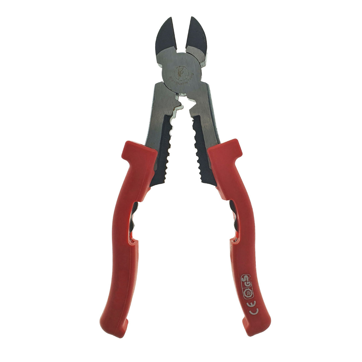 Cleste multifunctional cu taiere laterala si dezizolare cabluri, lungime 205mm, manere ergonomice [5]