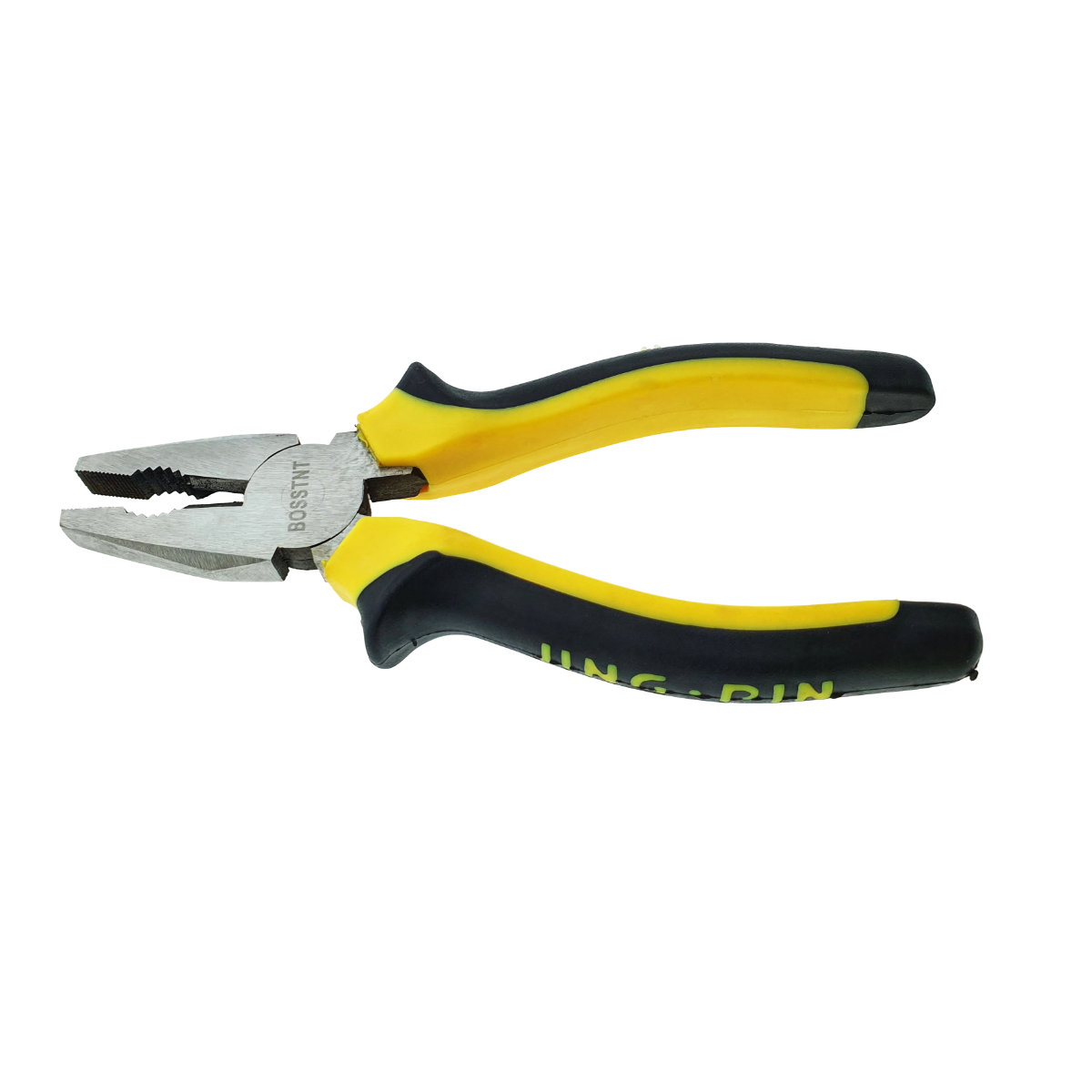 Cleste patent universal, FS-12672, cu maner izolat, latime varf 10mm, galben cu negru [6]