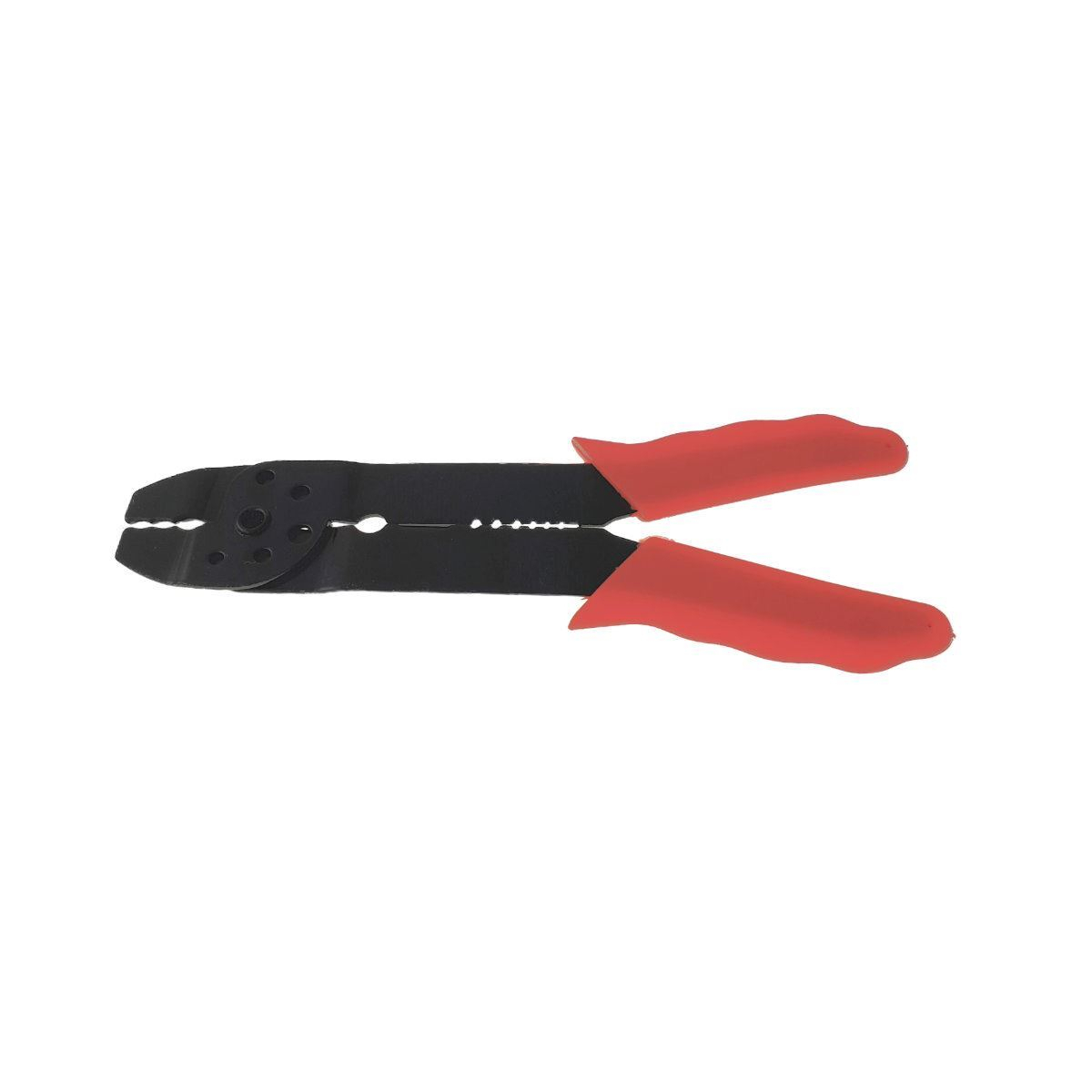Cleşte pentru dezizolat şi sertizat,FS12846,cu manşon din plastic roşu [6]