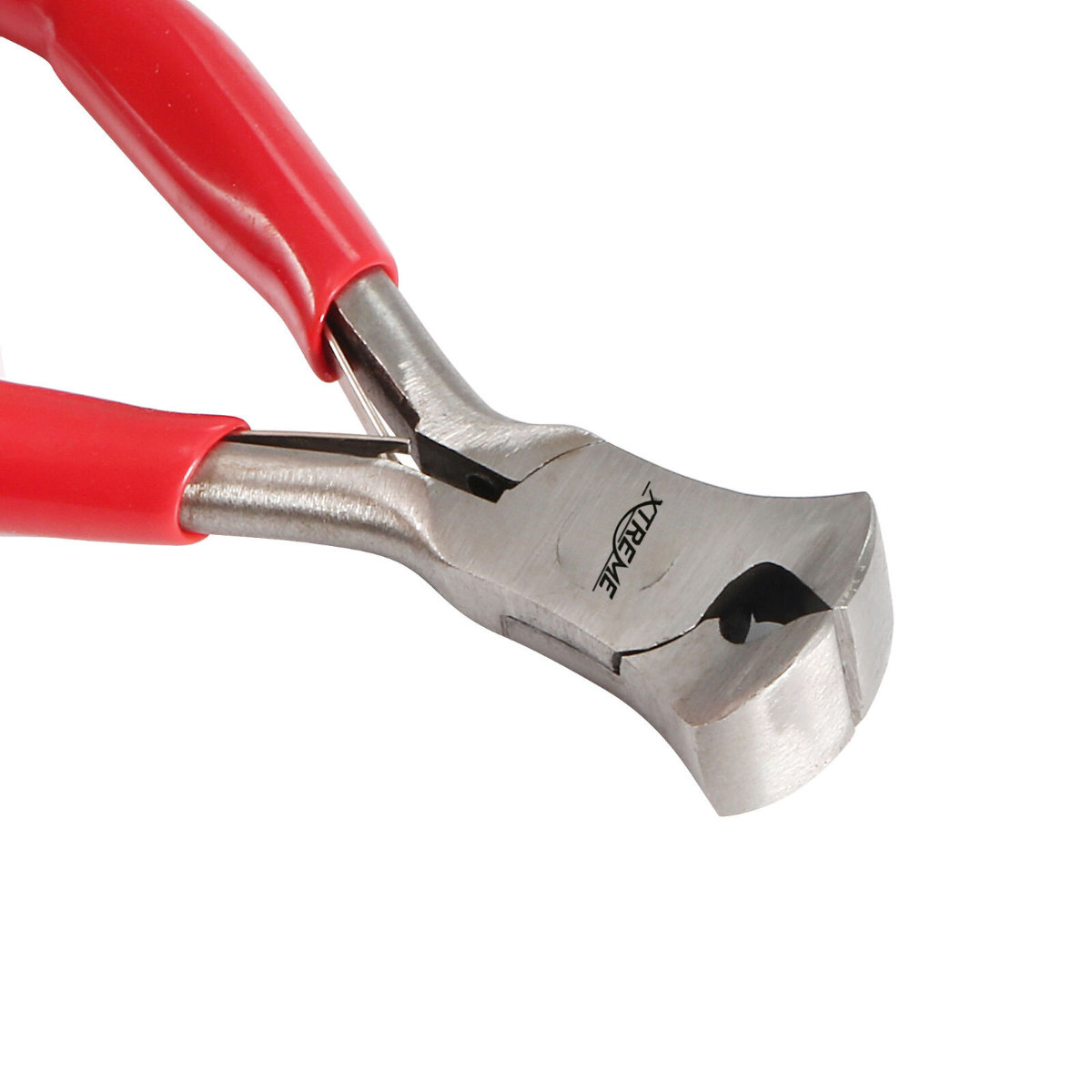 Cleste taietor frontal de precizie, cu lame arc, Xtreme 00549, 125mm, rosu [2]