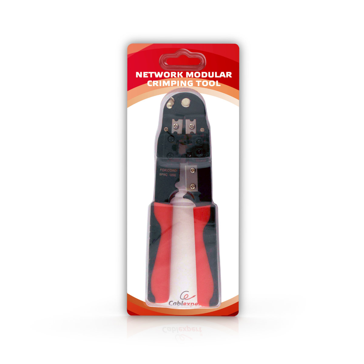 Cleste universal de sertizare Gembird 08442, cu manere izolate ergonomice [6]