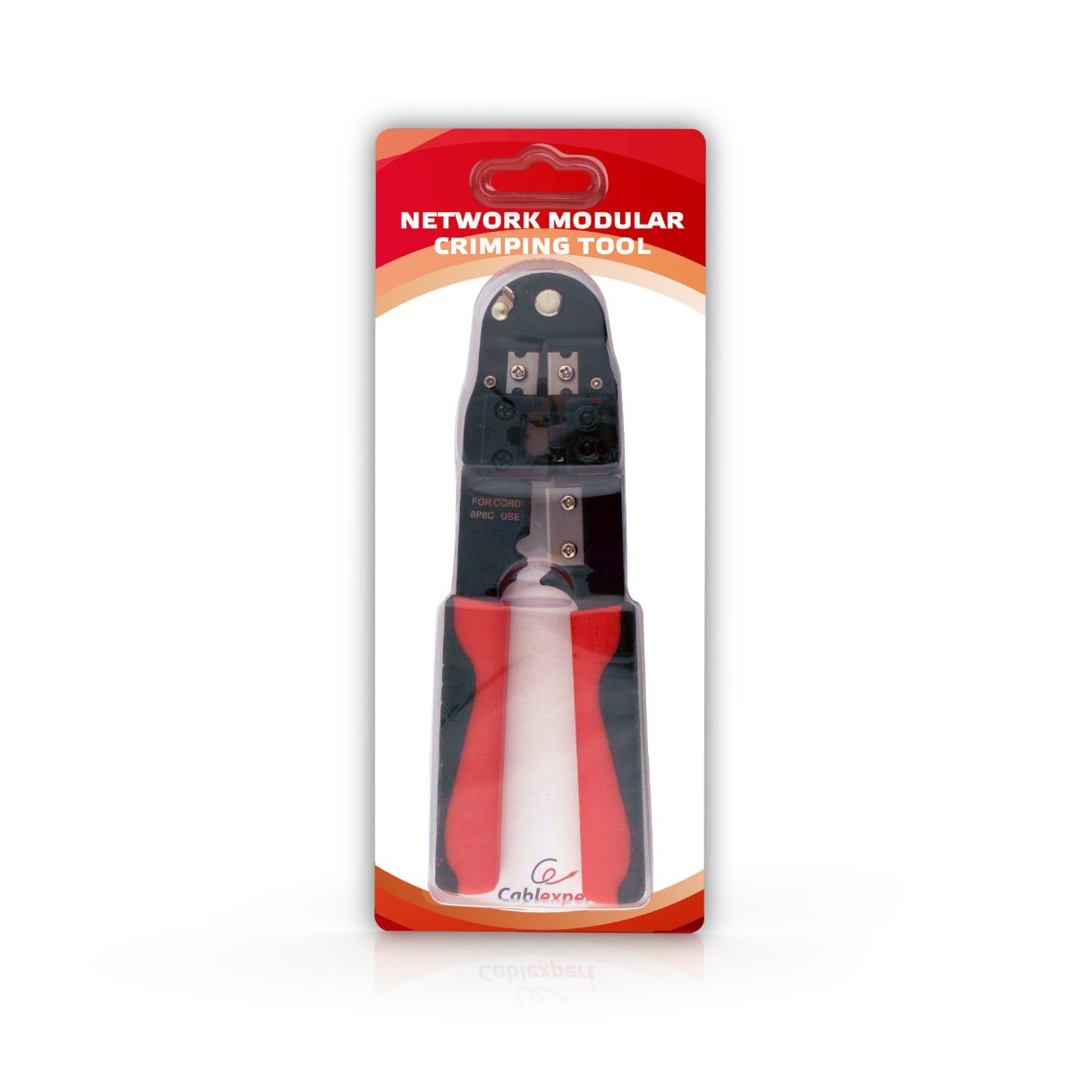 Cleste universal de sertizare Gembird 08442, cu manere izolate ergonomice [3]