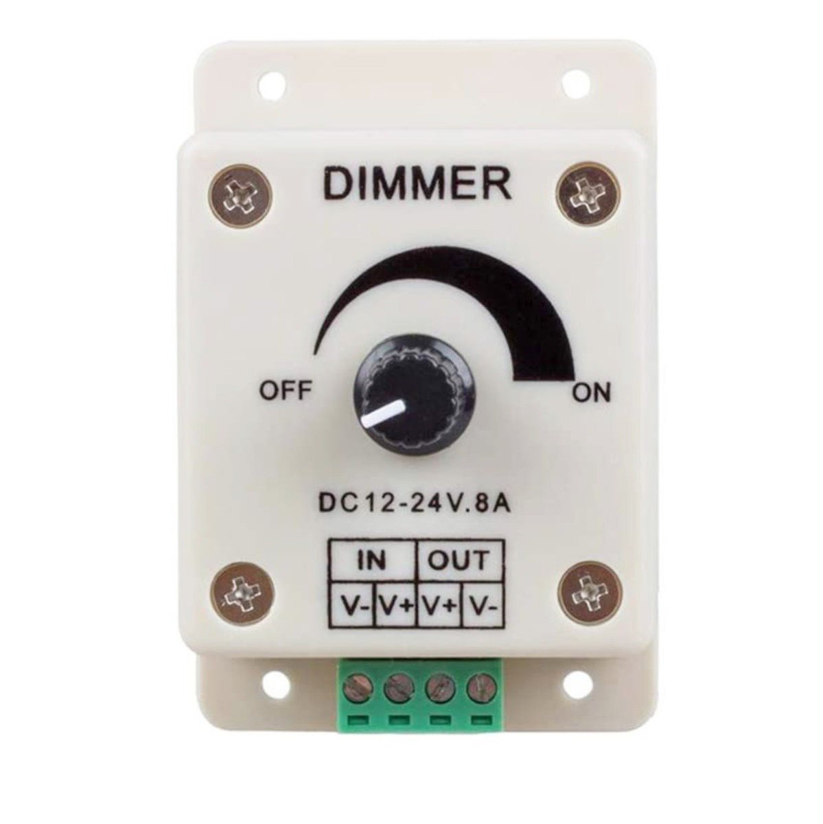 Comutator Led luminos reglabil DC 12-24V 8A , dimmer controller maxim 96W [2]