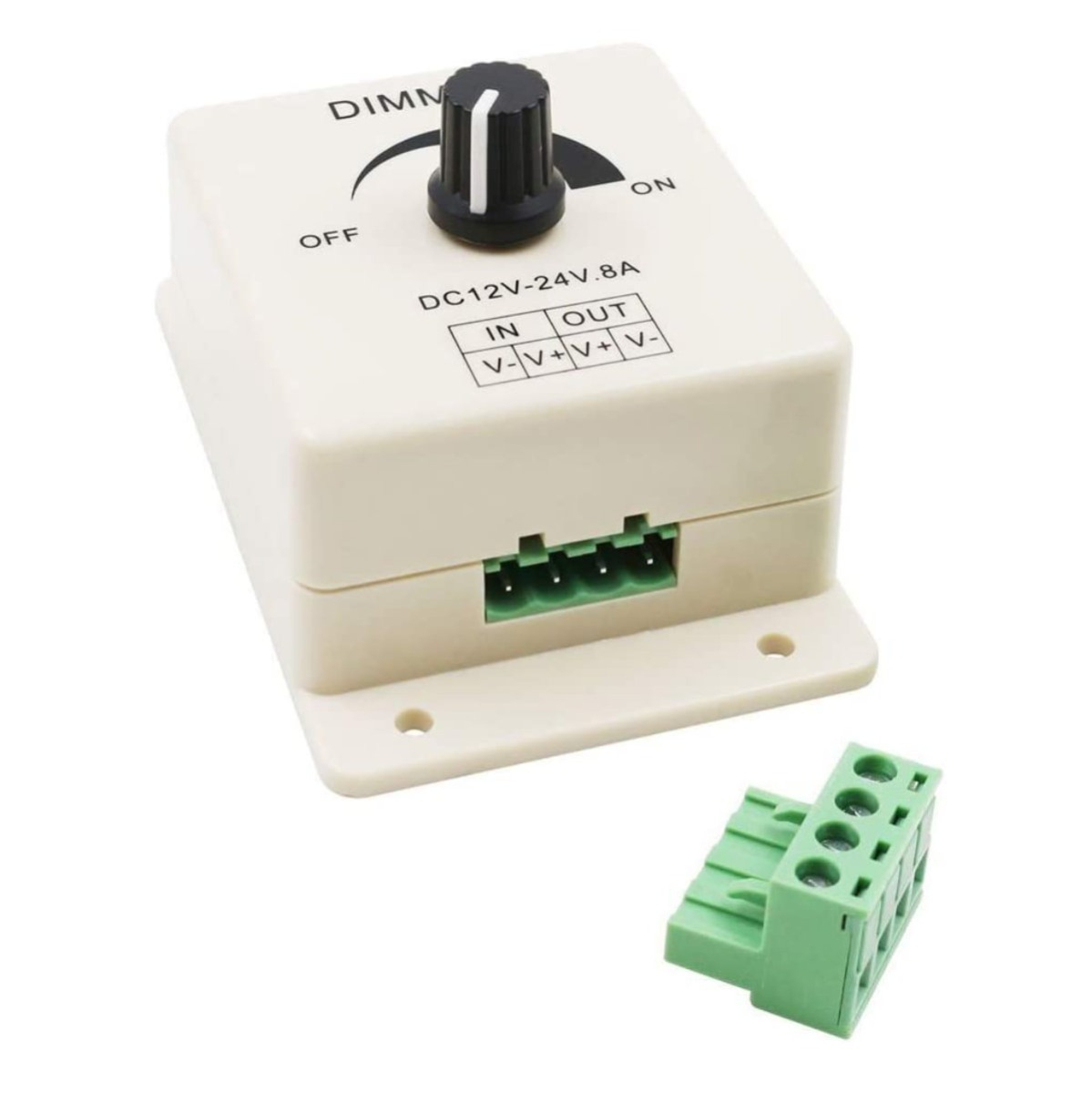 Comutator Led luminos reglabil DC 12-24V 8A , dimmer controller maxim 96W [12]