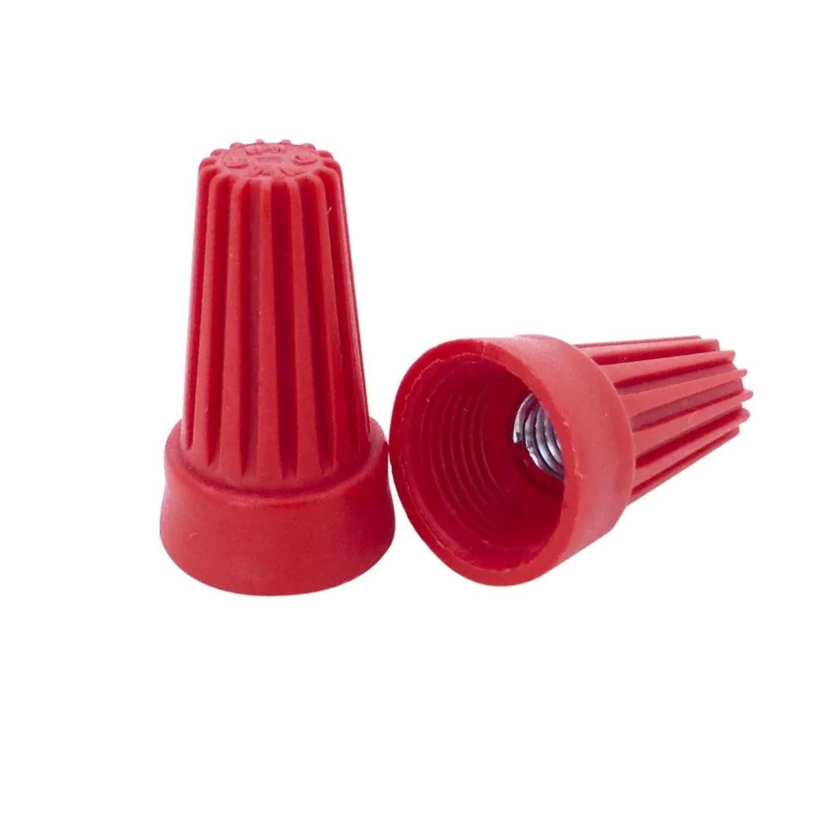 Conector 76B-SP6 de fire,prin rasucire,rosu,set 100 buc [8]