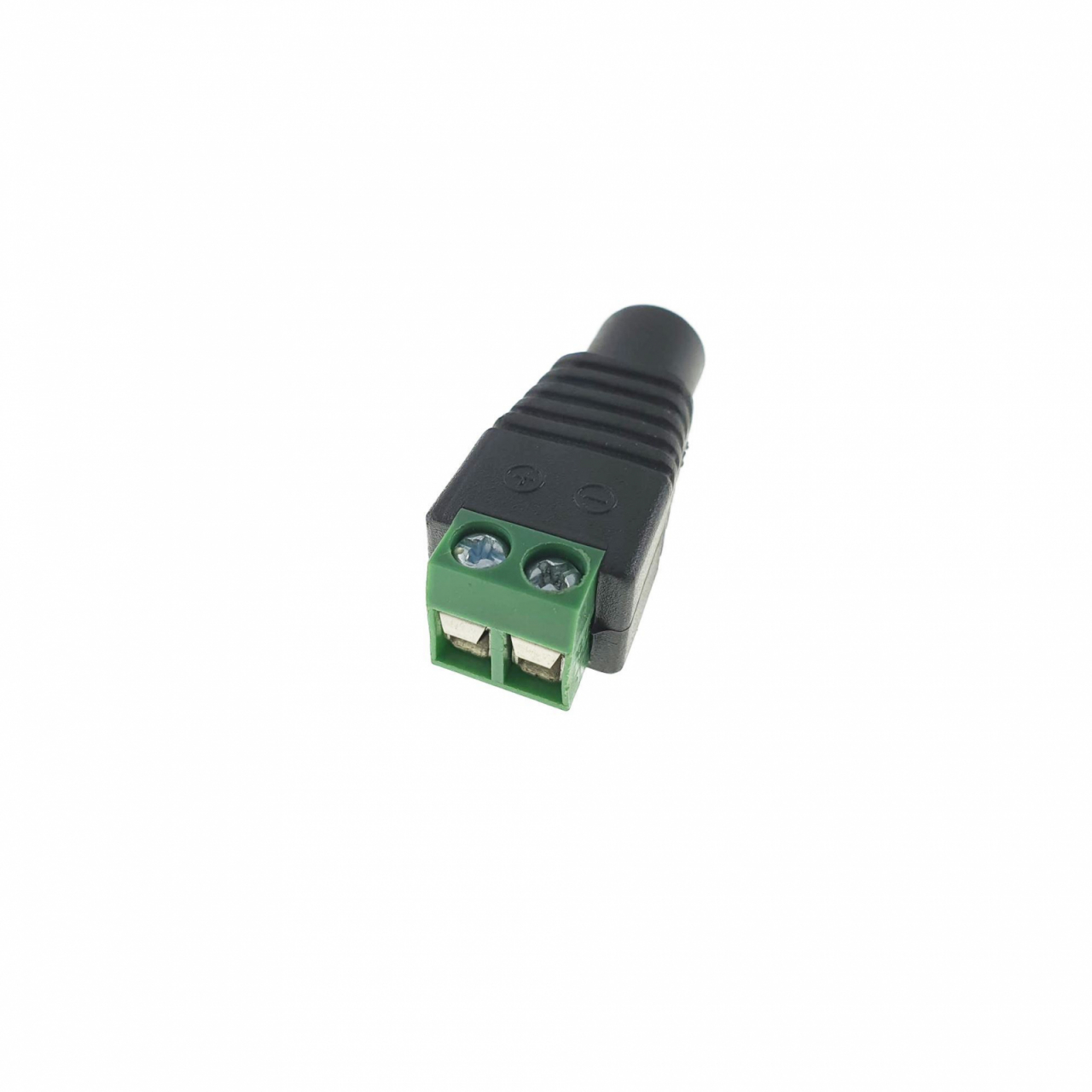 Conector mufa alimentare DC 2.1 x 5.5 mm mama la terminal 2 pini pentru banda led, UTP, sistem camere [6]