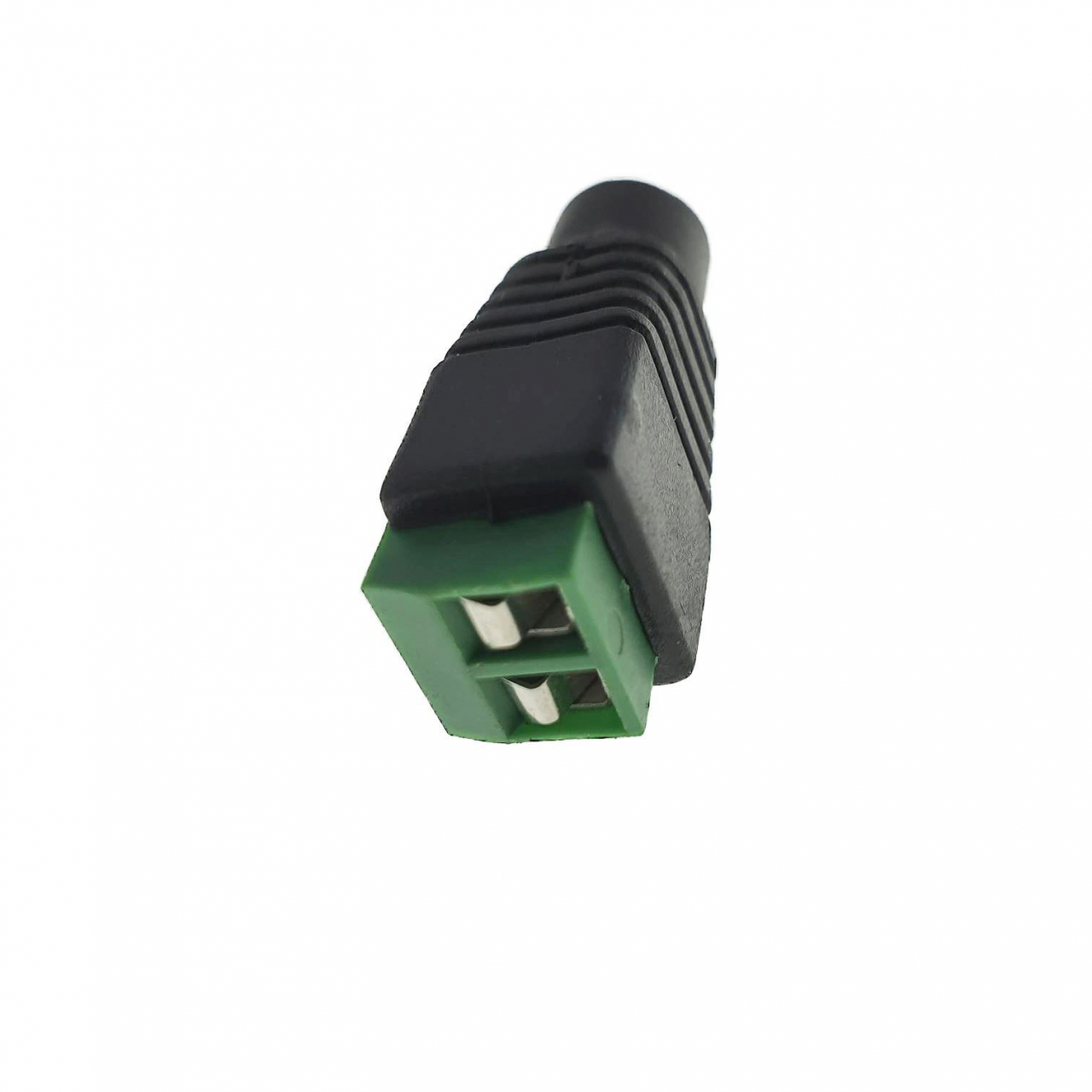 Conector mufa alimentare DC 2.1 x 5.5 mm mama la terminal 2 pini pentru banda led, UTP, sistem camere [3]