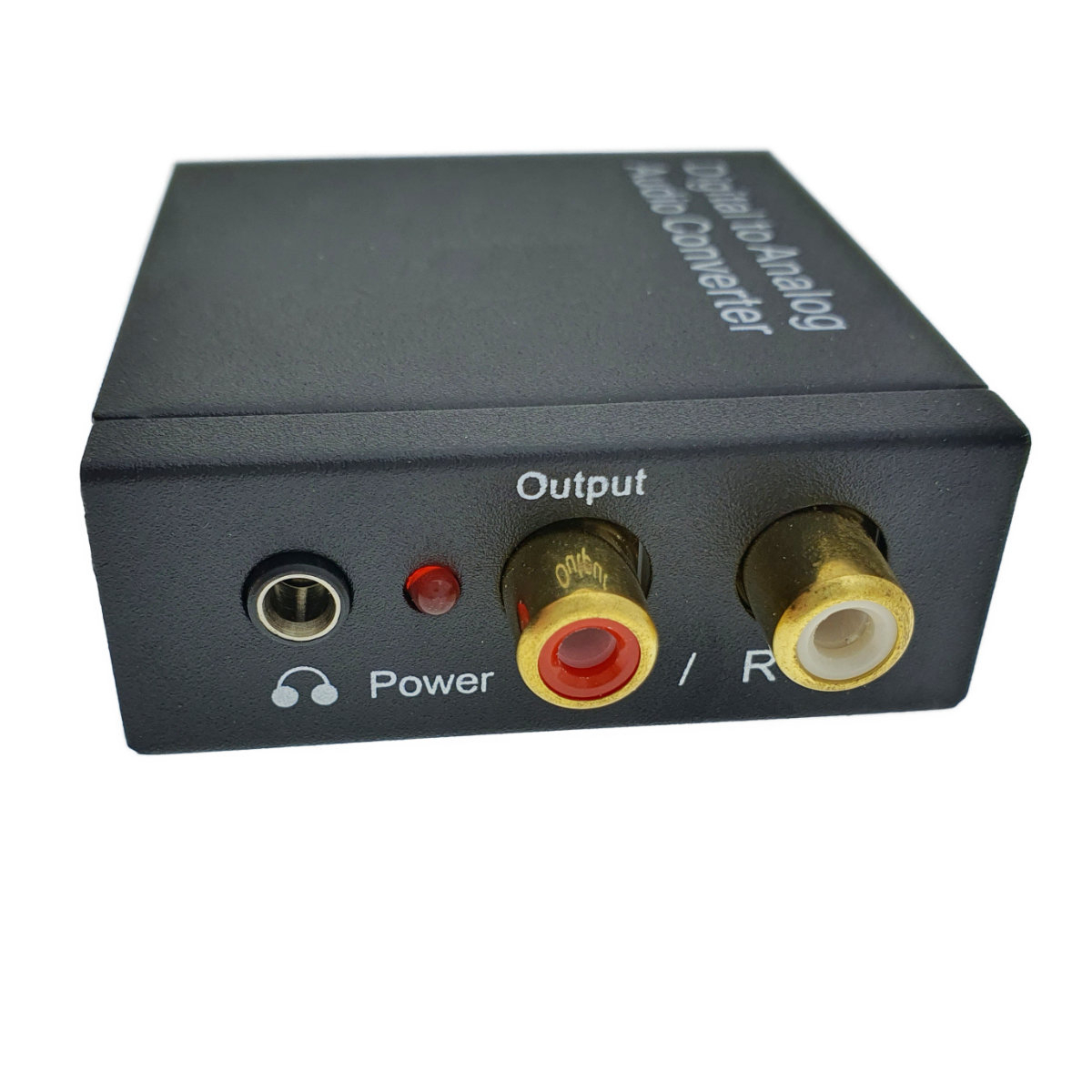 Convertor audio digital in analog, si adaptor audio jack 3.5mm, cu alimentator 5V DC inclus, negru [3]