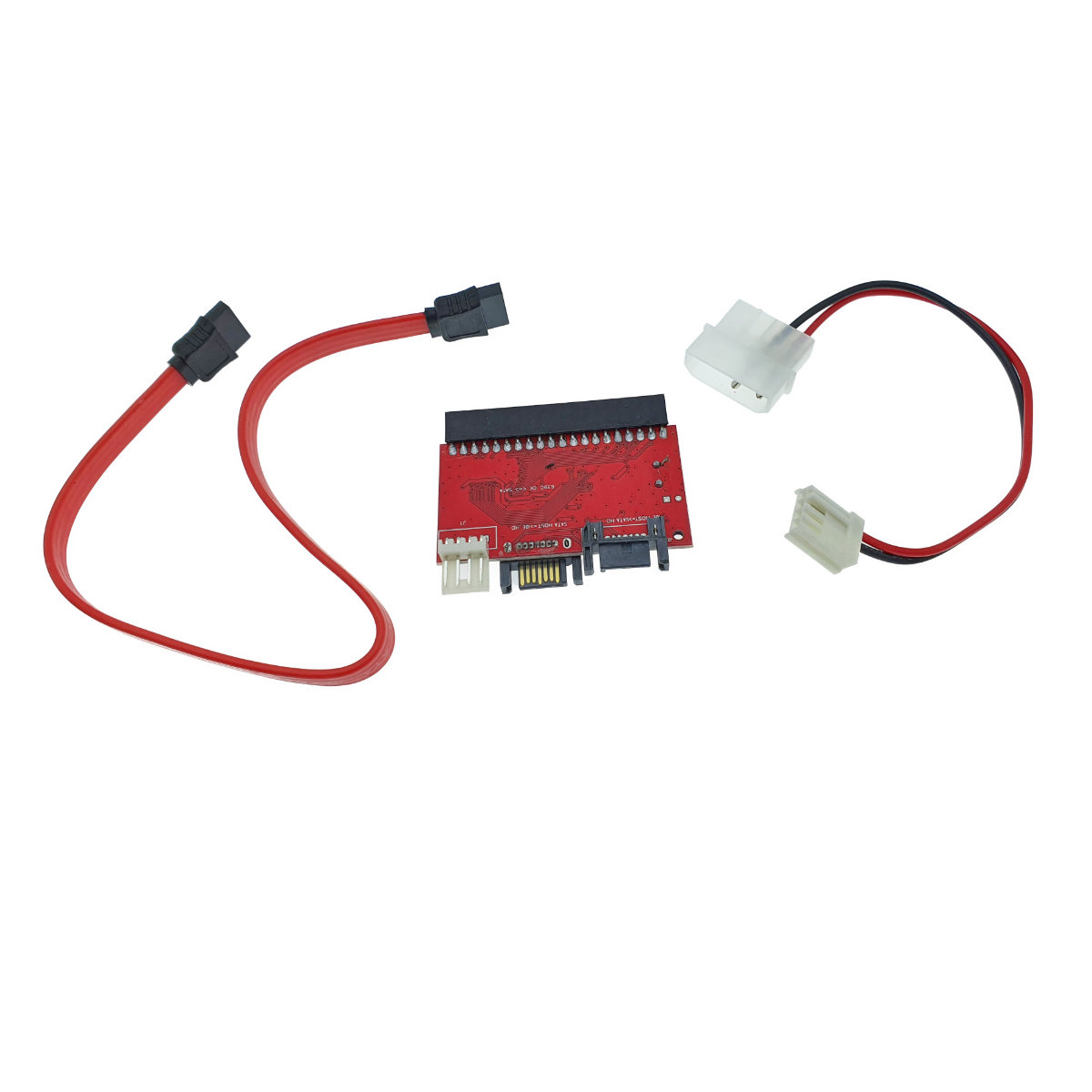 Convertor placa adaptor IDE 40 pini la SATA, cu cabluri, transmisie bidirectionala [1]