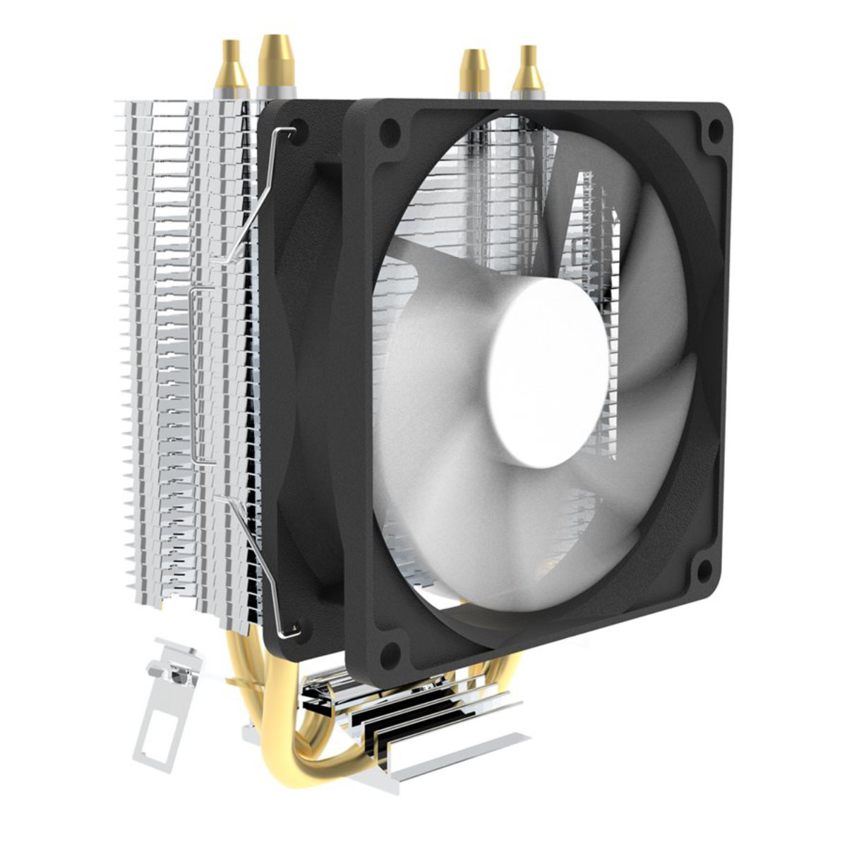 Cooler CPU, Gembird Huracan X50, 90 x 25 mm, 34 CFM, 1800 RPM, 28 dB, conector 3 pini [1]