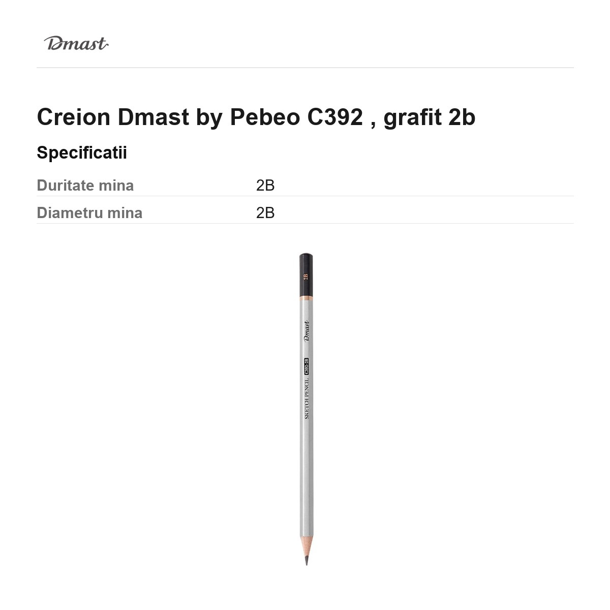 Creion Dmast by Pebeo C392 , grafit 2b [3]