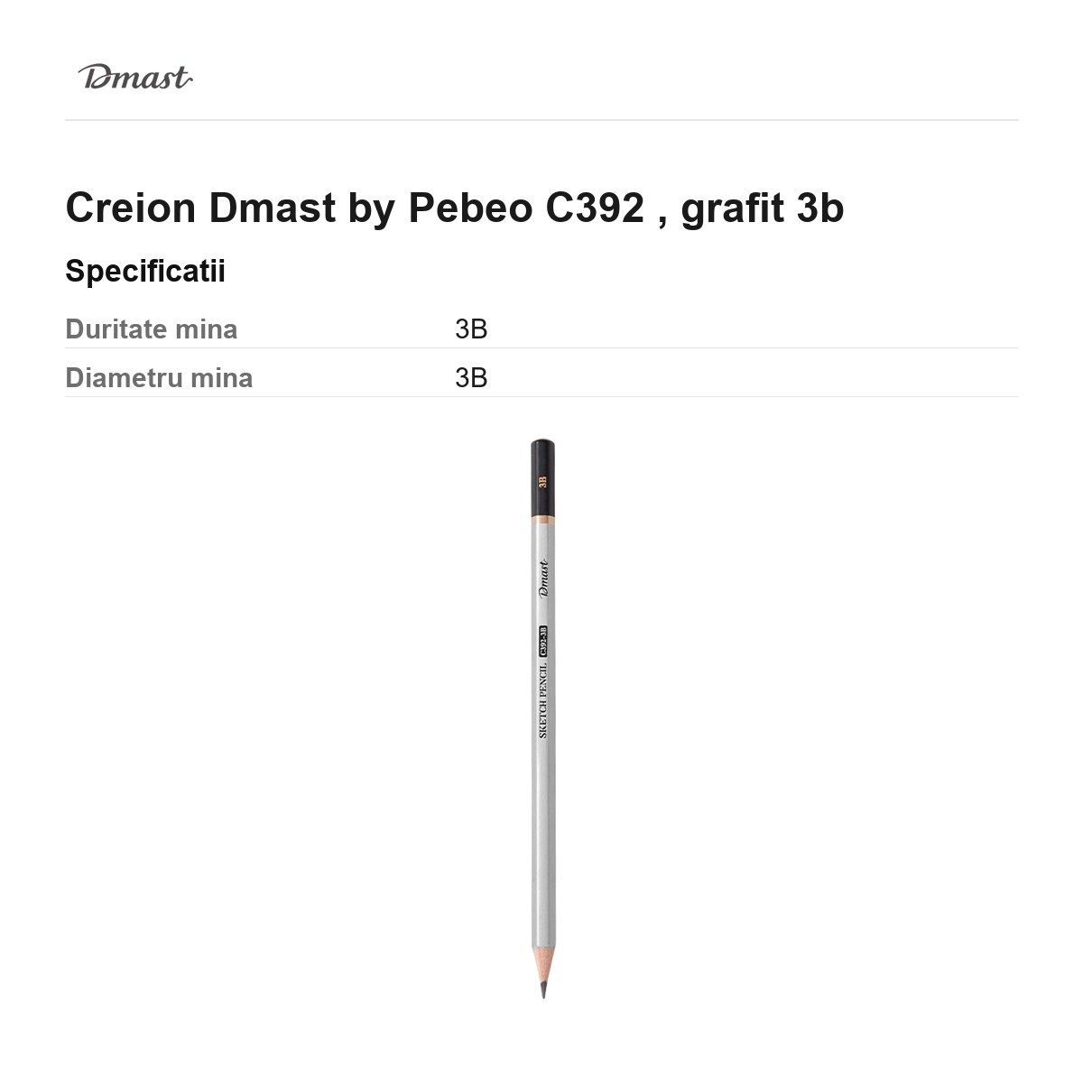 Creion Dmast by Pebeo C392 , grafit 3b [3]