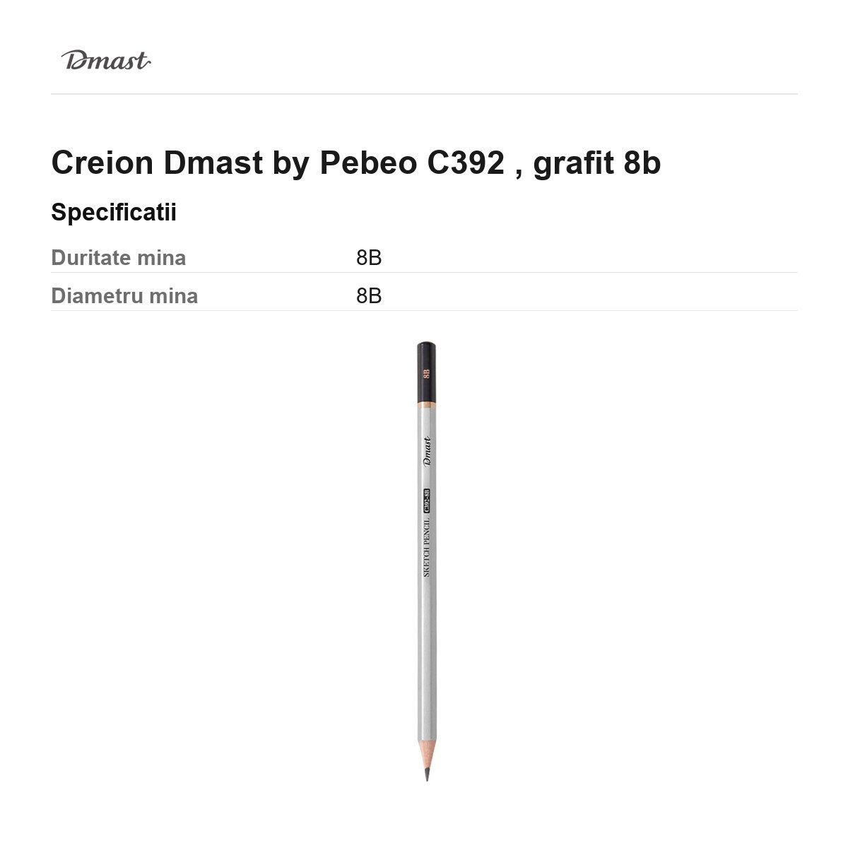 Creion Dmast by Pebeo C392 , grafit 8b [3]