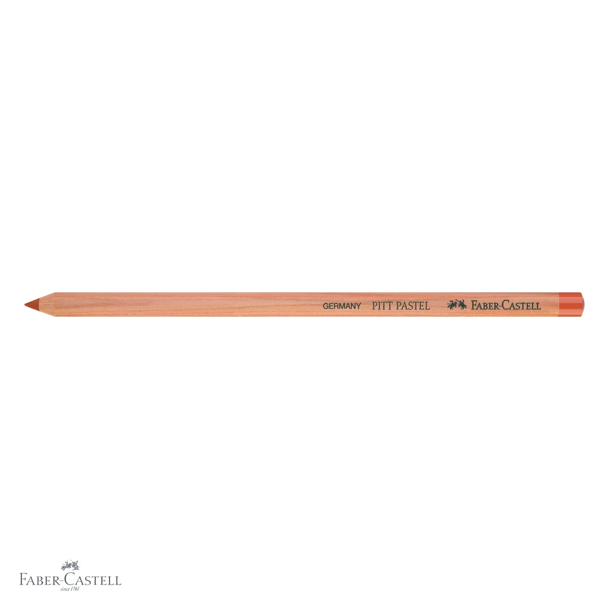Creion pastel Faber-Castell Pitt, rosu sangvin, pe baza de ulei, pentru detalii fine si contururi [4]