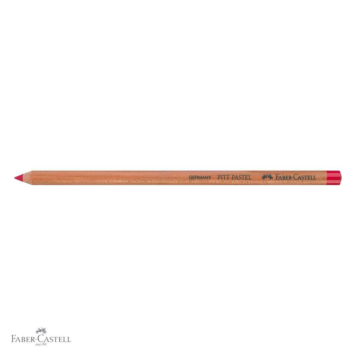 Creion pastel Pitt Faber-Castell, roz carmin, pe baza de ulei, pentru contururi si detalii fine [4]