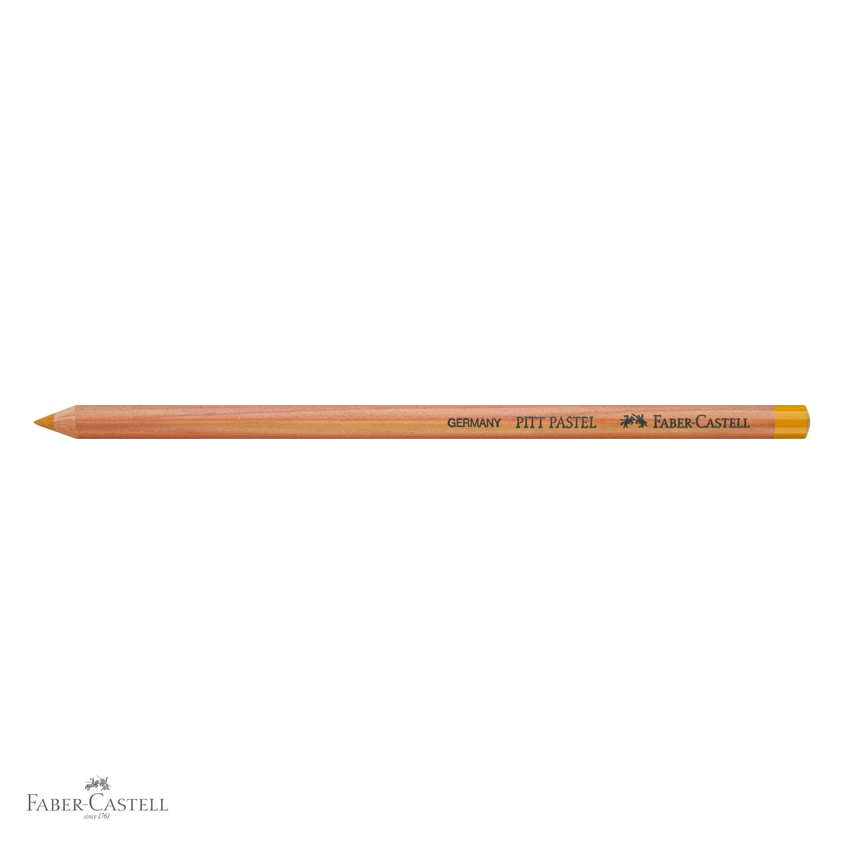 Creion pastel uleios Faber-Castell Pitt, galben ocru deschis, pentru detalii fine si contururi artistice [4]