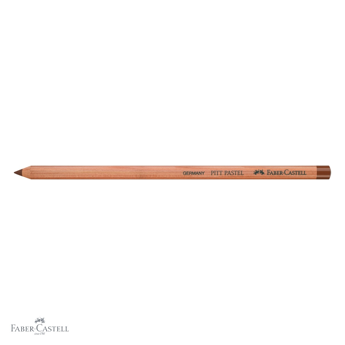 Creion pastel uleios Faber-Castell Pitt Pastell, culoare siena arsa, pentru detalii fine si contururi [4]